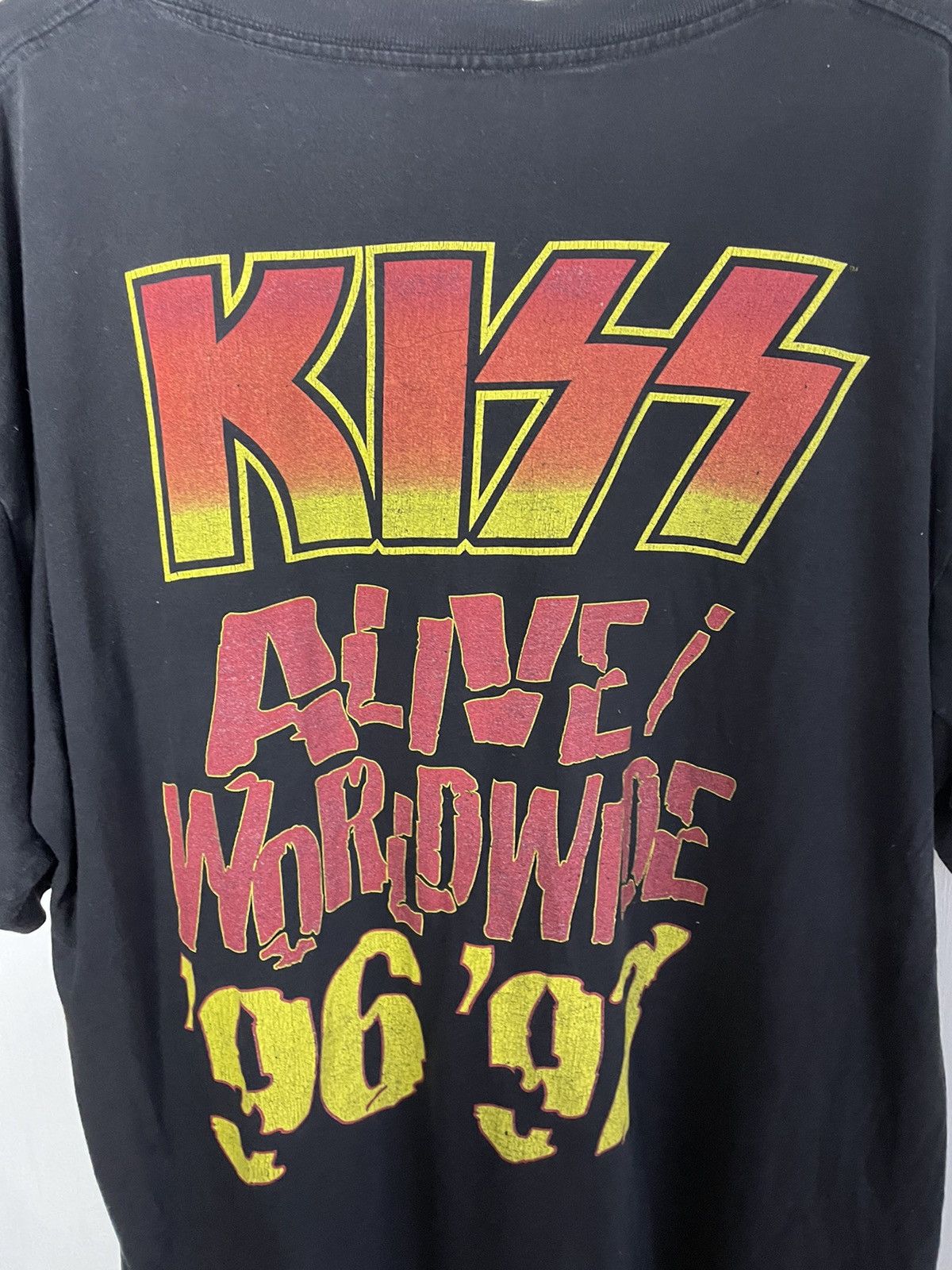 Band Tees × KISS × Vintage Vintage 1996 Kiss T-Shirt Size US XL / EU 56 / 4 - 5 Thumbnail