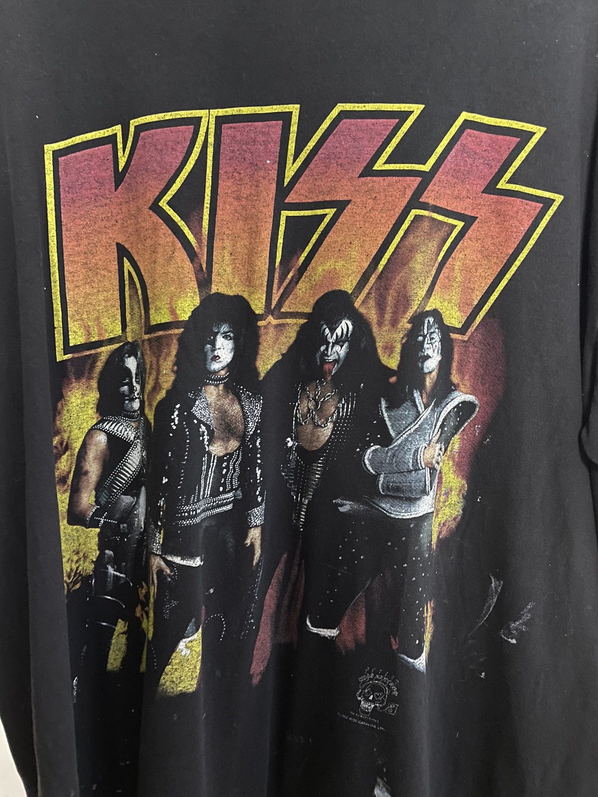 Band Tees × KISS × Vintage Vintage 1996 Kiss T-Shirt Size US XL / EU 56 / 4 - 3 Thumbnail
