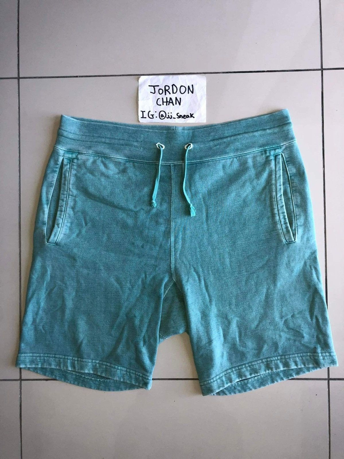 Supreme Supreme Classic Logo Over dyed Sweat-shorts (SS15) Size US 34 / EU 50 - 2 Thumbnail