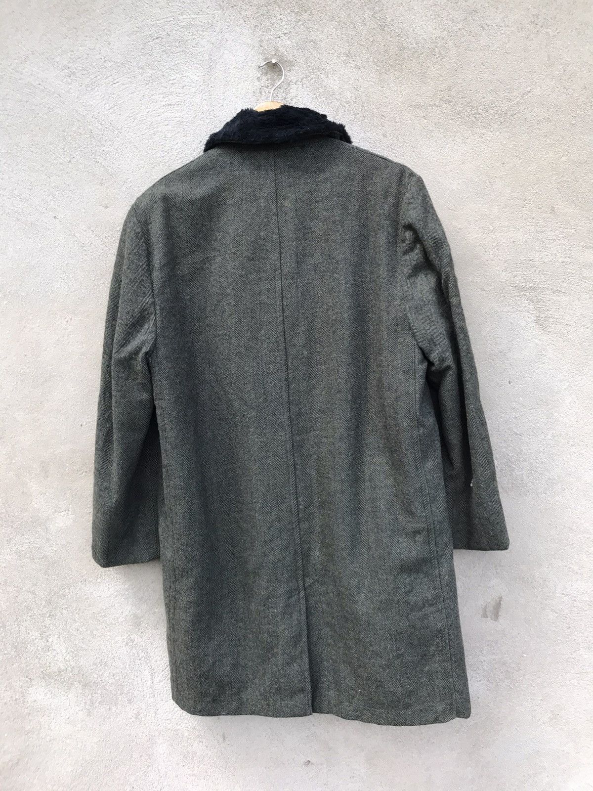Woolrich Woolen Mills RARE WOOLRICH FUR HEAVY COAT LONG JACKET Size US L / EU 52-54 / 3 - 5 Thumbnail