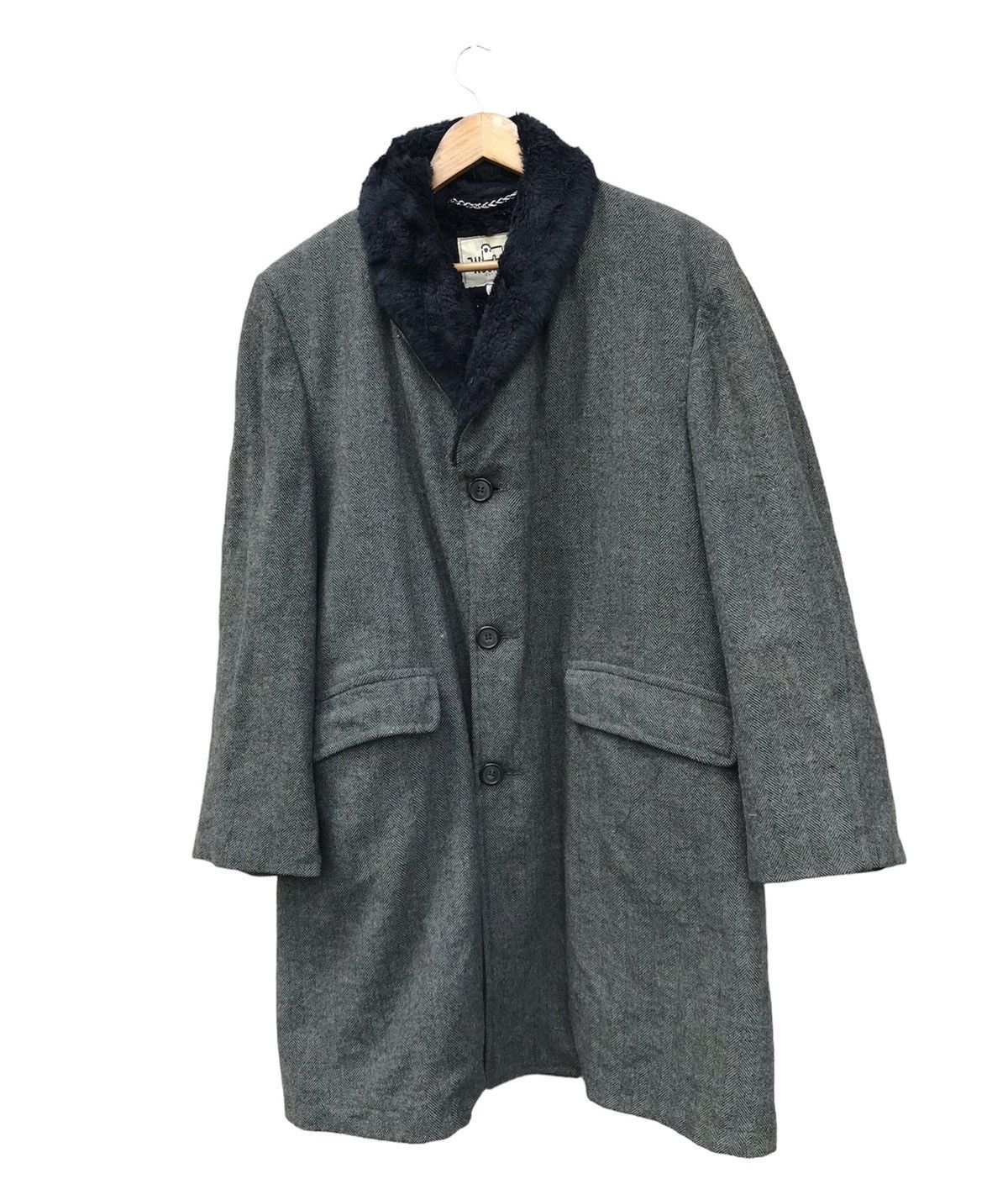 Woolrich Woolen Mills RARE WOOLRICH FUR HEAVY COAT LONG JACKET Size US L / EU 52-54 / 3 - 1 Thumbnail