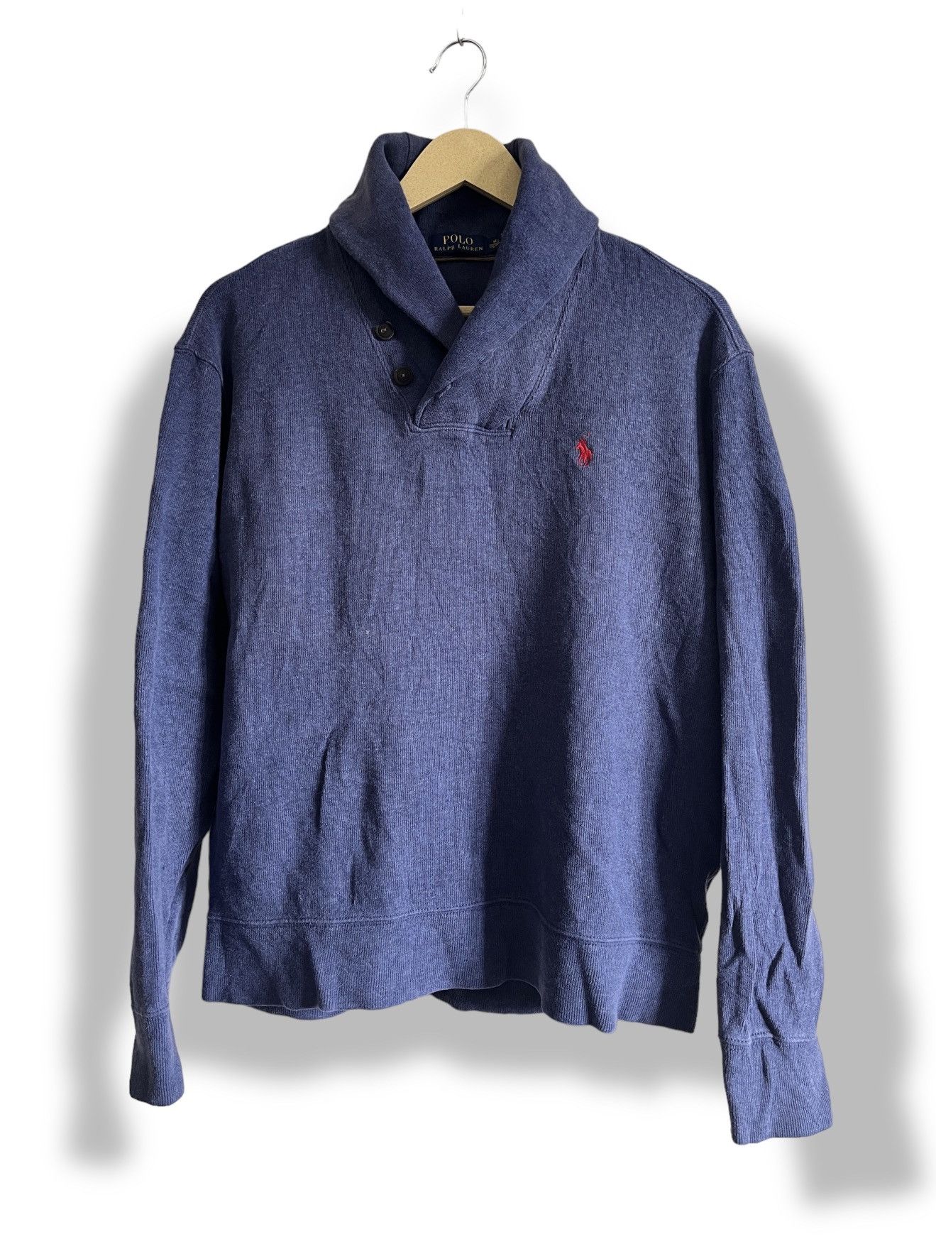 Polo Ralph Lauren × Vintage Vintage Polo Ralph Lauren Jumper Sweater Size US L / EU 52-54 / 3 - 1 Thumbnail