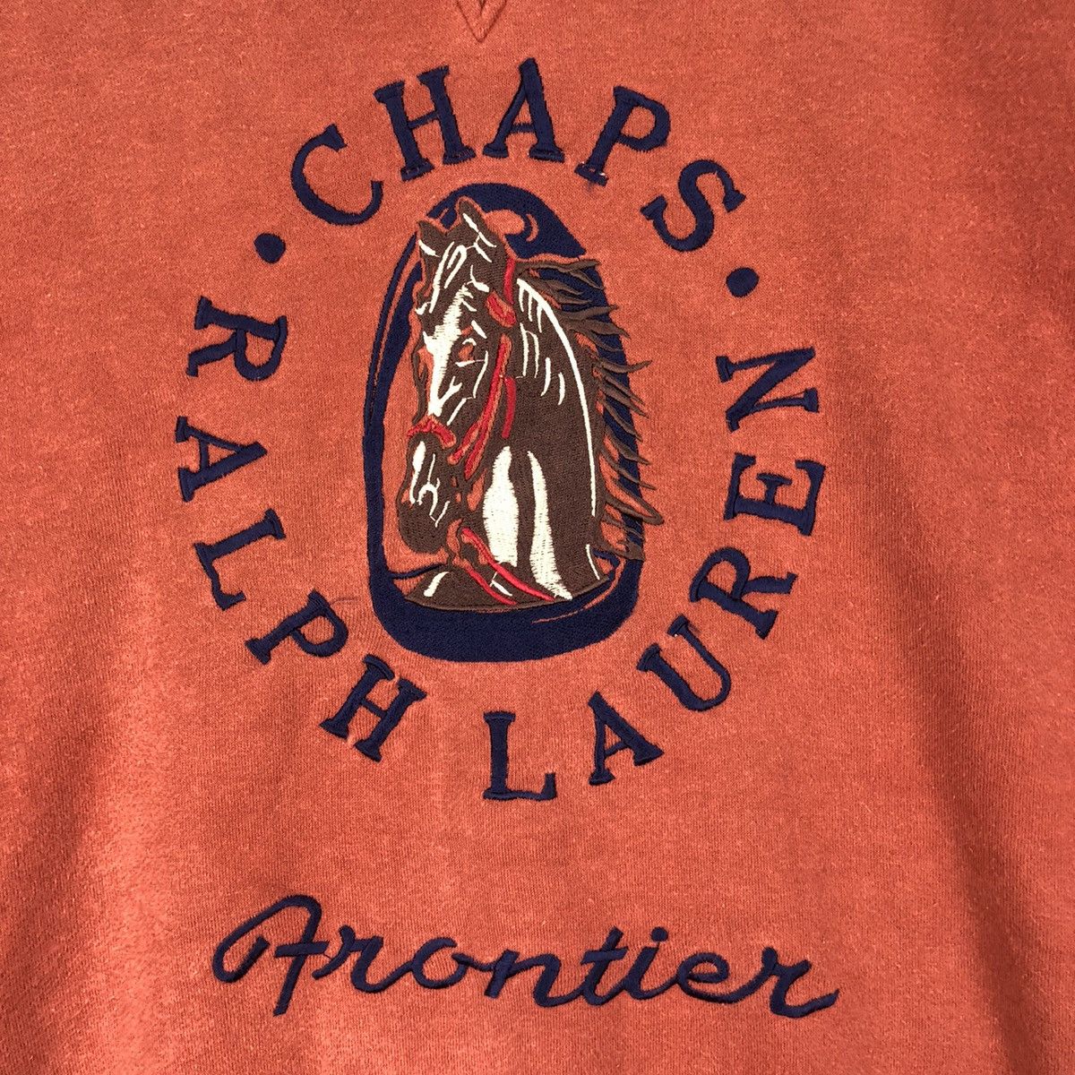 Chaps Ralph Lauren × Ralph Lauren × Vintage Vintage Chaps Ralph Laurent Embroidery Big Logo Sweatshirt Size US M / EU 48-50 / 2 - 5 Thumbnail