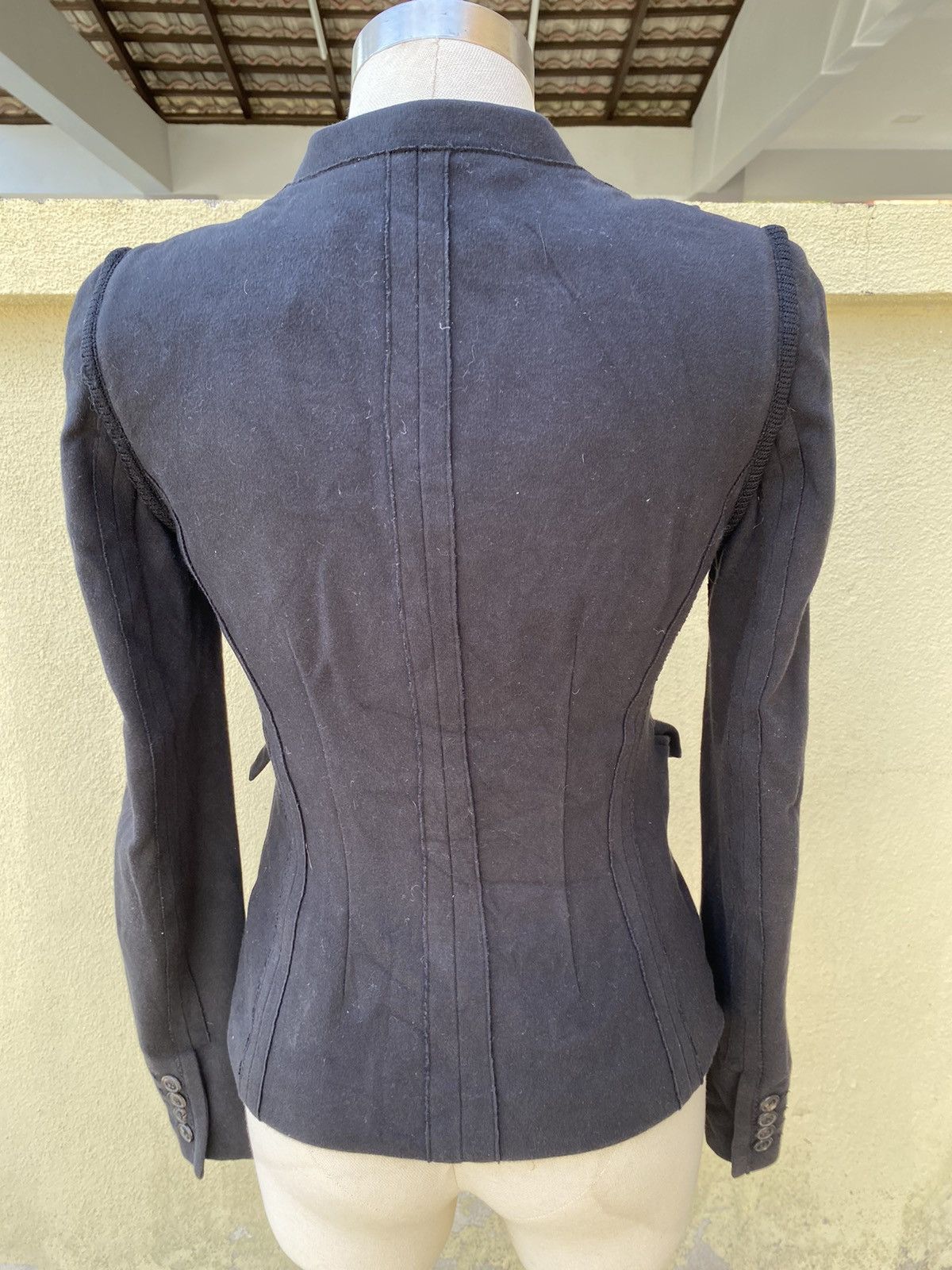 Donna Karan vintage donna karan black label blazer Size XS / US 0-2 / IT 36-38 - 6 Thumbnail