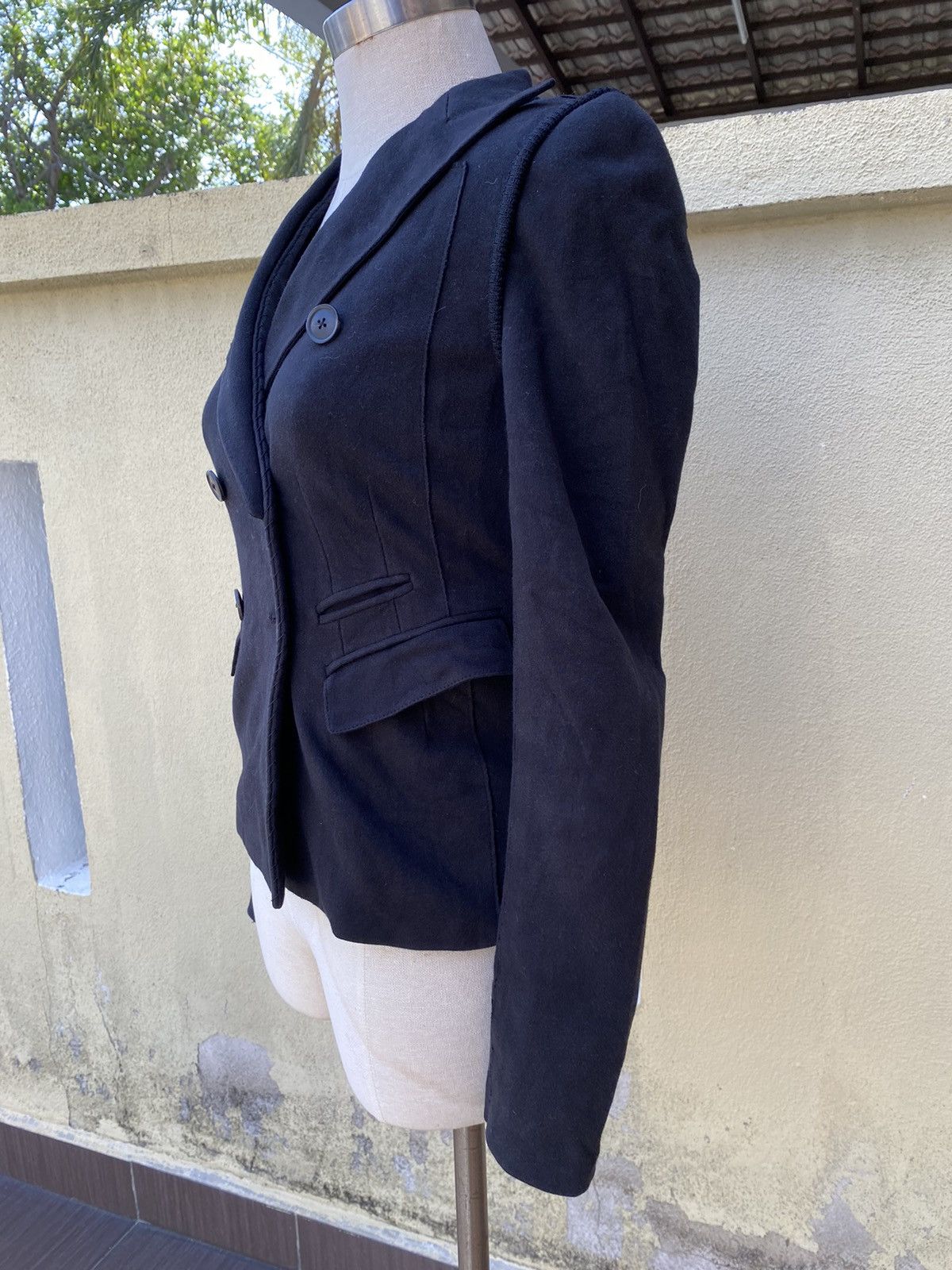 Donna Karan vintage donna karan black label blazer Size XS / US 0-2 / IT 36-38 - 4 Thumbnail