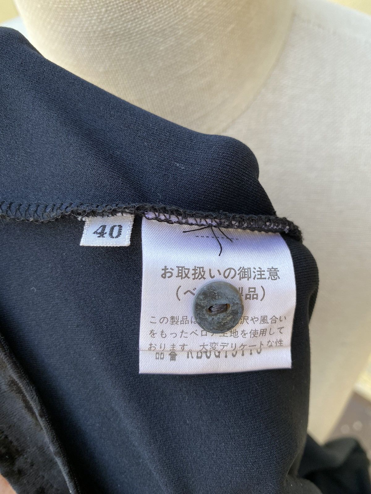 Other enrica massei black velvet button up Size M / US 6-8 / IT 42-44 - 8 Thumbnail