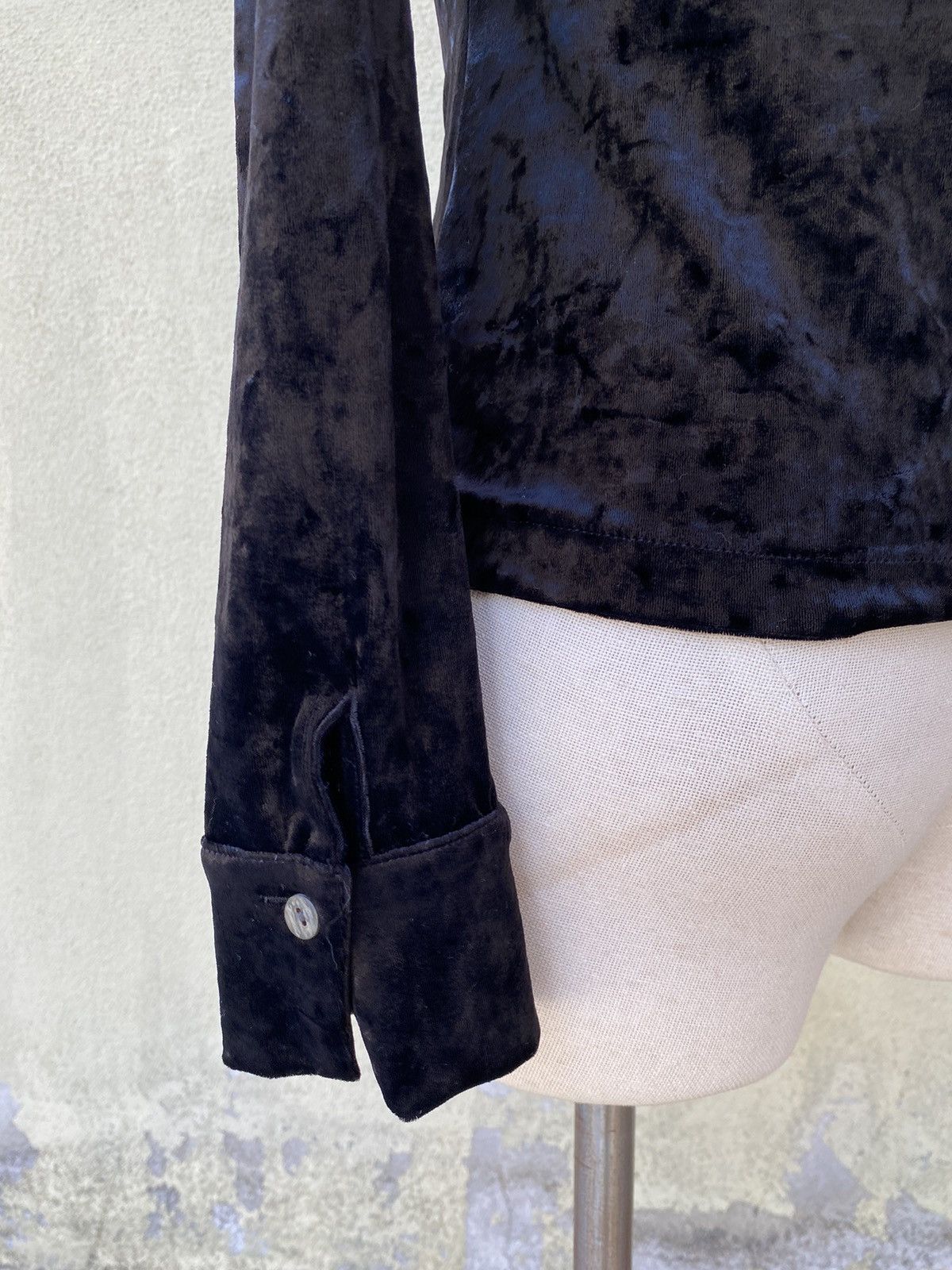 Other enrica massei black velvet button up Size M / US 6-8 / IT 42-44 - 5 Thumbnail