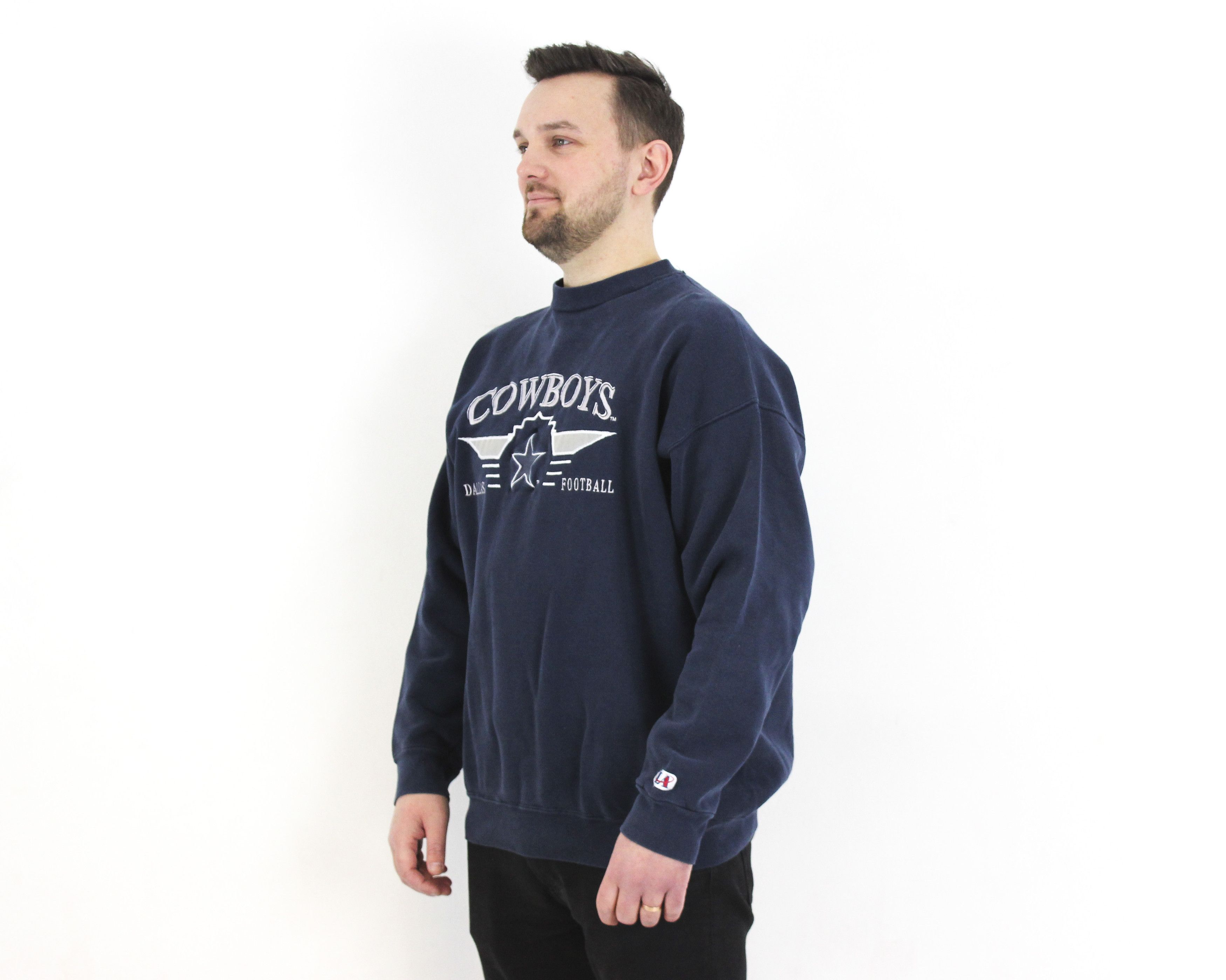 Logo Athletic × Vintage DALLAS COWBOYS Sweatshirt Crewneck Pullover Jumper Retro Size US L / EU 52-54 / 3 - 2 Thumbnail