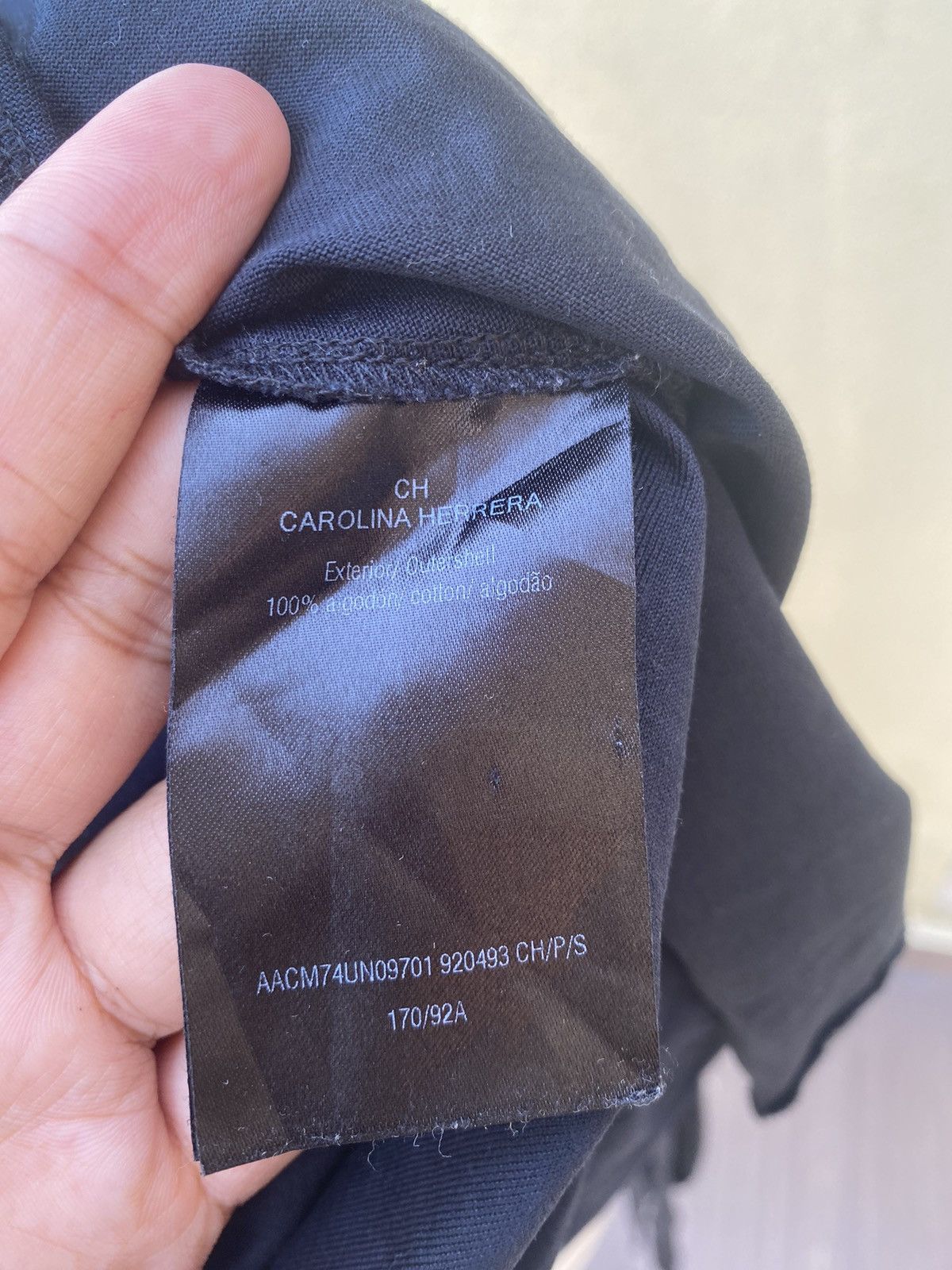 Carolina Herrera black blouse Size S / US 4 / IT 40 - 10 Thumbnail