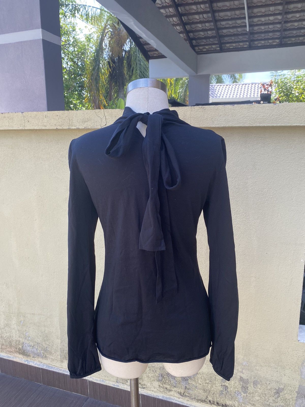 Carolina Herrera black blouse Size S / US 4 / IT 40 - 5 Thumbnail