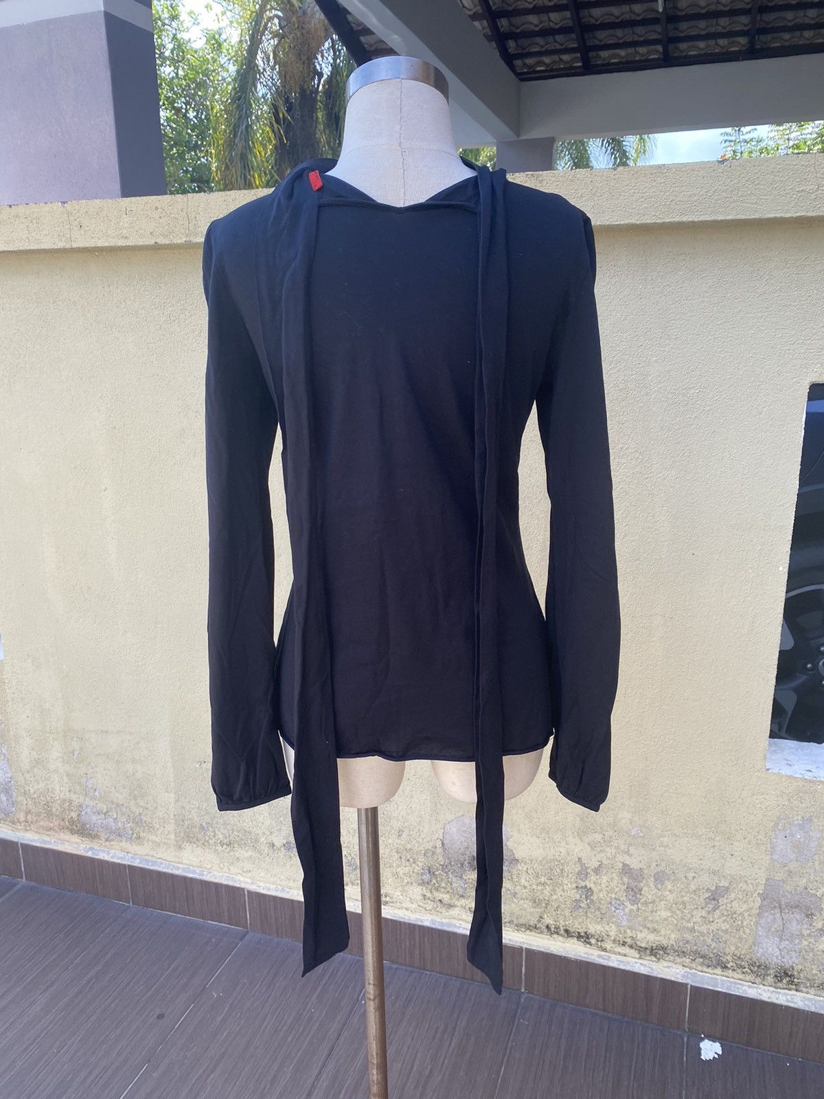 Carolina Herrera black blouse Size S / US 4 / IT 40 - 7 Thumbnail