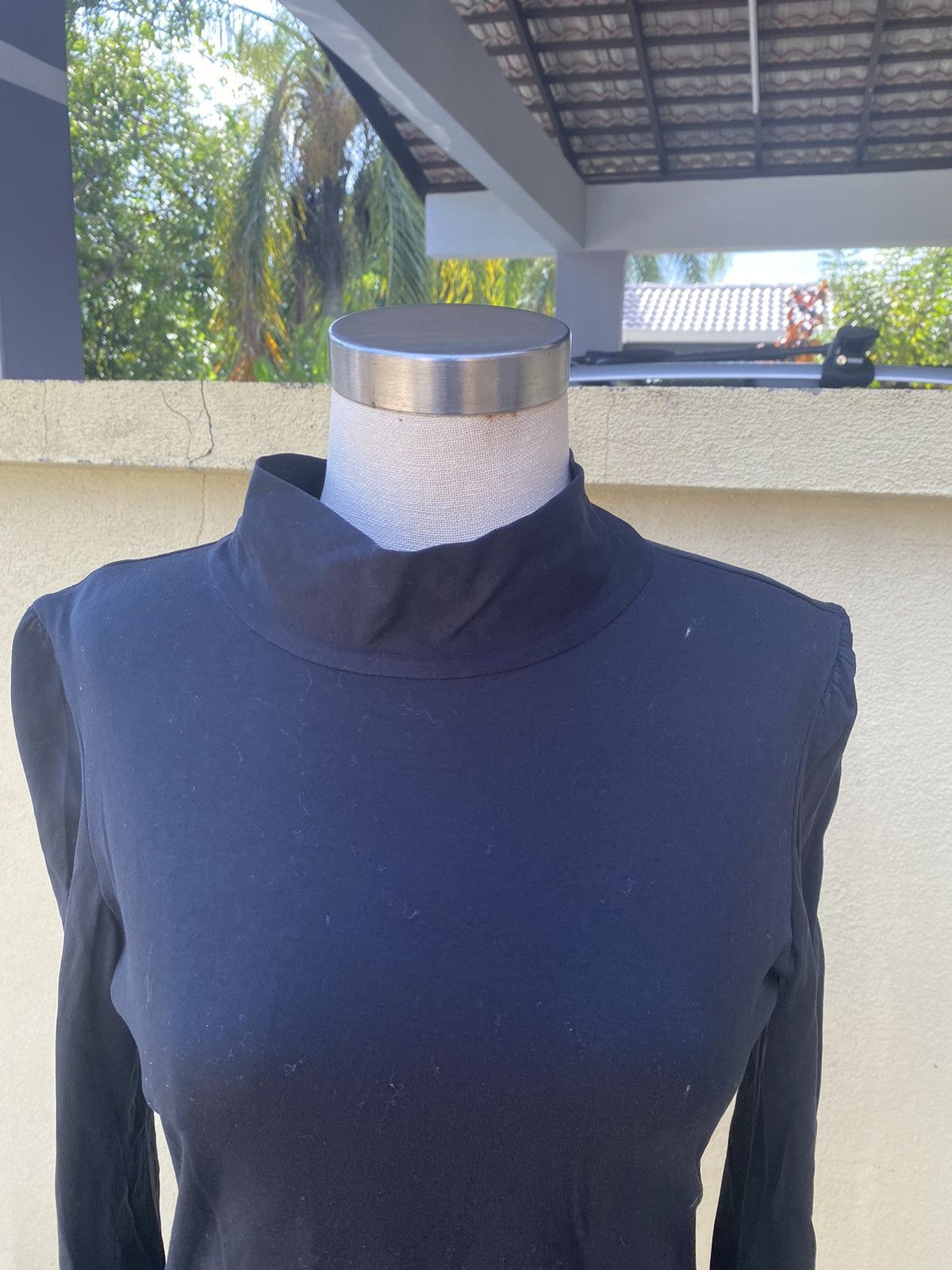Carolina Herrera black blouse Size S / US 4 / IT 40 - 2 Thumbnail