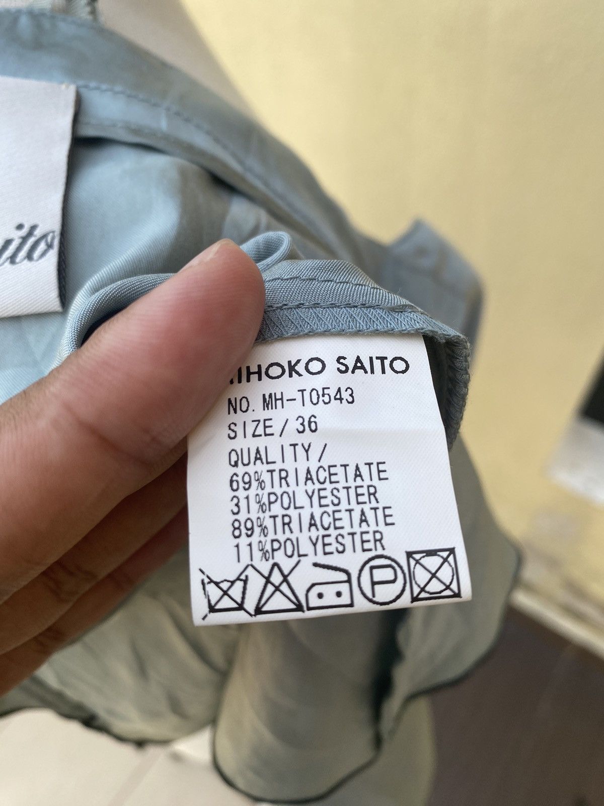 Japanese Brand mihoko saito tank top Size S / US 4 / IT 40 - 8 Thumbnail