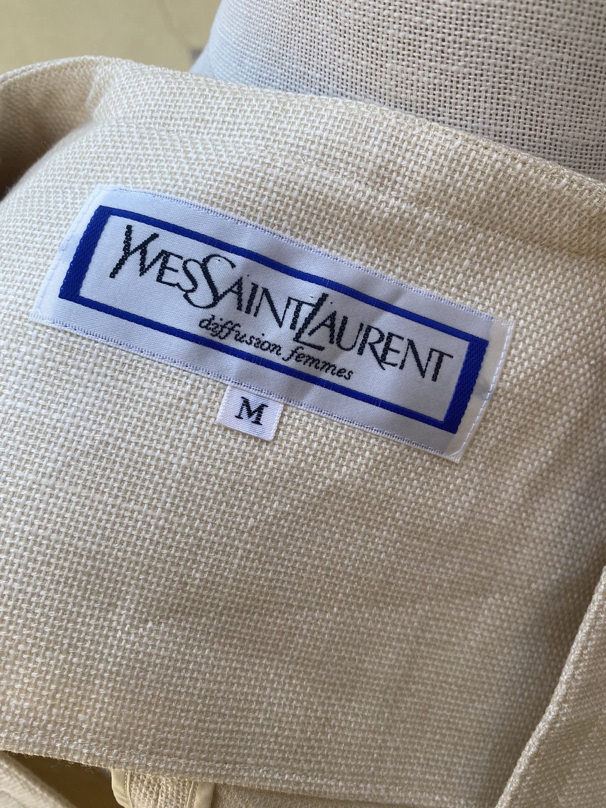 Vintage vintage 80s ysl outwear Size M / US 6-8 / IT 42-44 - 5 Thumbnail