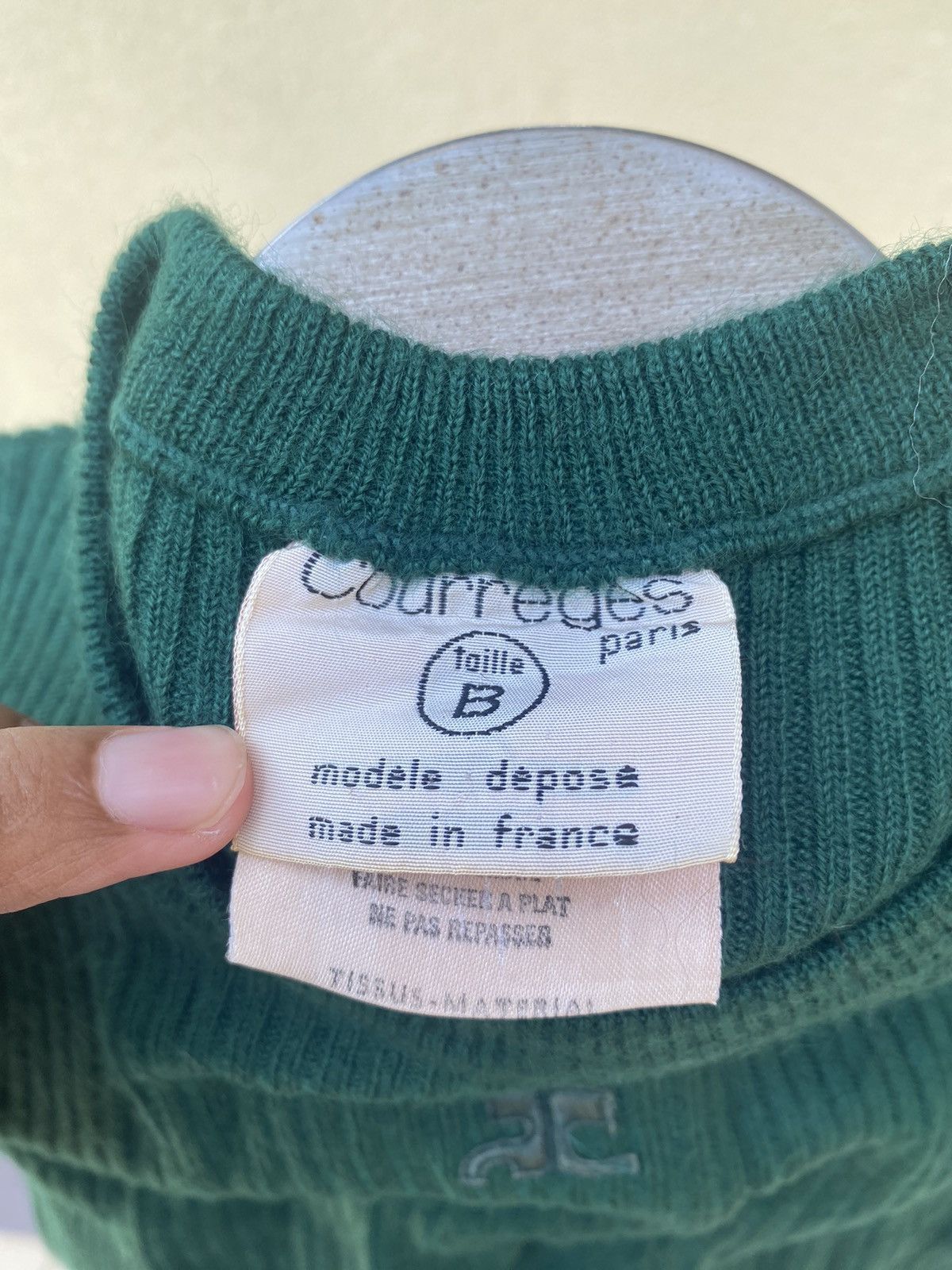 Courreges 80s knitwear Size M / US 6-8 / IT 42-44 - 6 Thumbnail