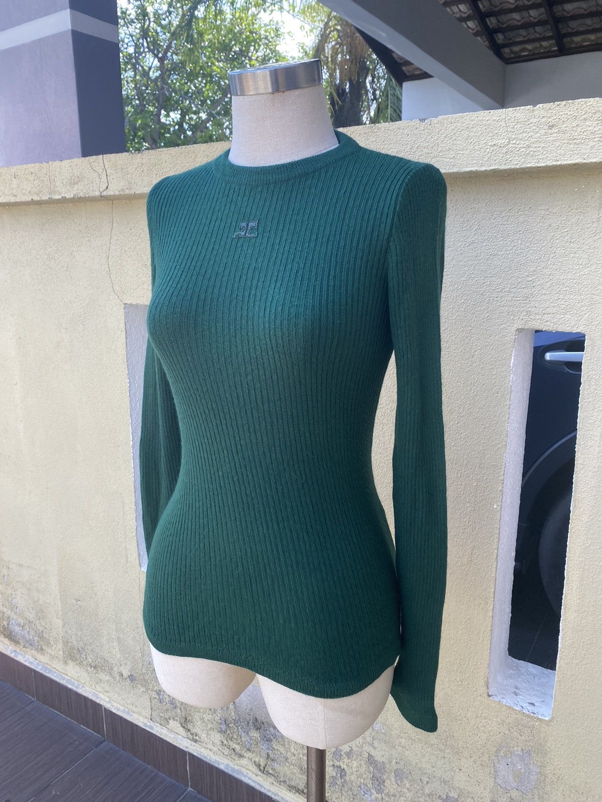 Courreges 80s knitwear Size M / US 6-8 / IT 42-44 - 2 Thumbnail