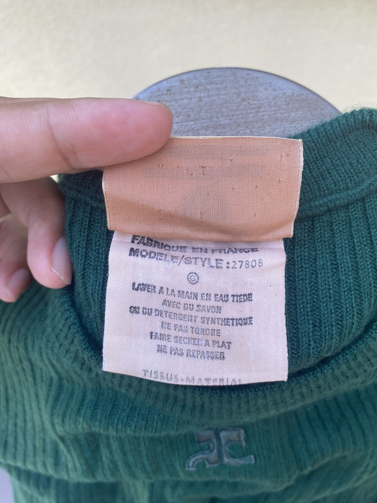 Courreges 80s knitwear Size M / US 6-8 / IT 42-44 - 7 Thumbnail
