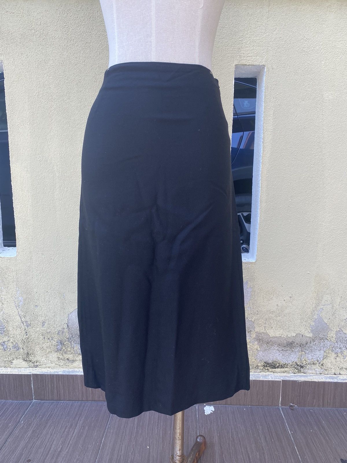 Maison Margiela white label midi skirt by miss deanne Size 28" / US 6 / IT 42 - 2 Thumbnail