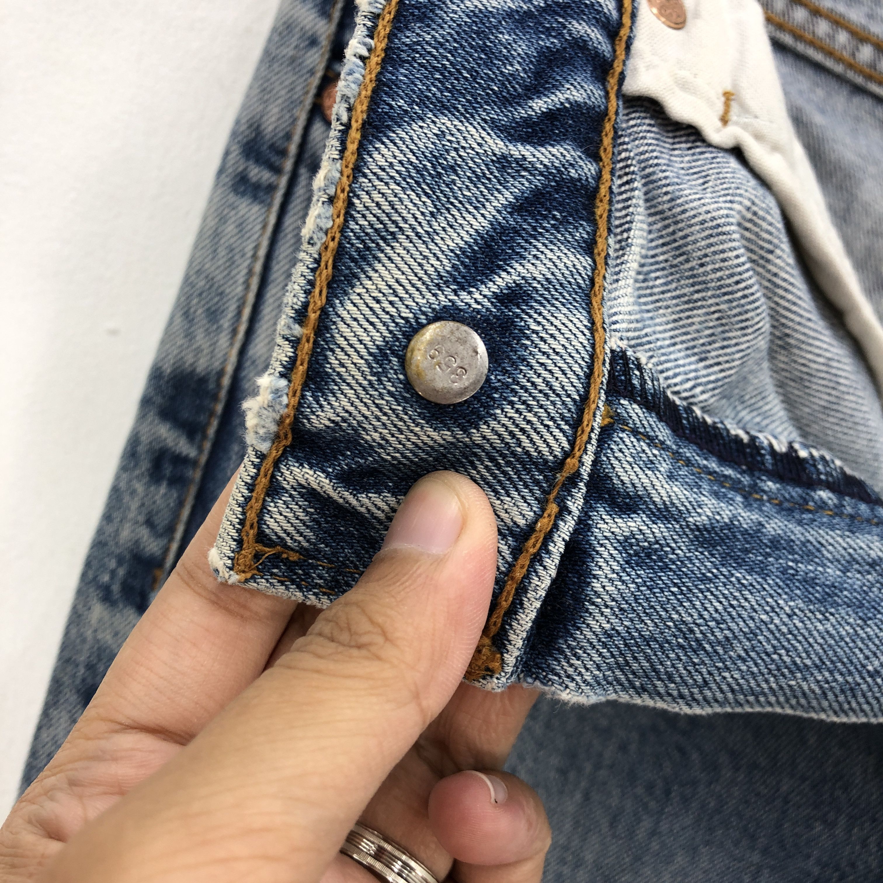 Levi's Vintage Levis Light Wash Jeans Levis 512 Faded Denim Size US 30 / EU 46 - 8 Thumbnail