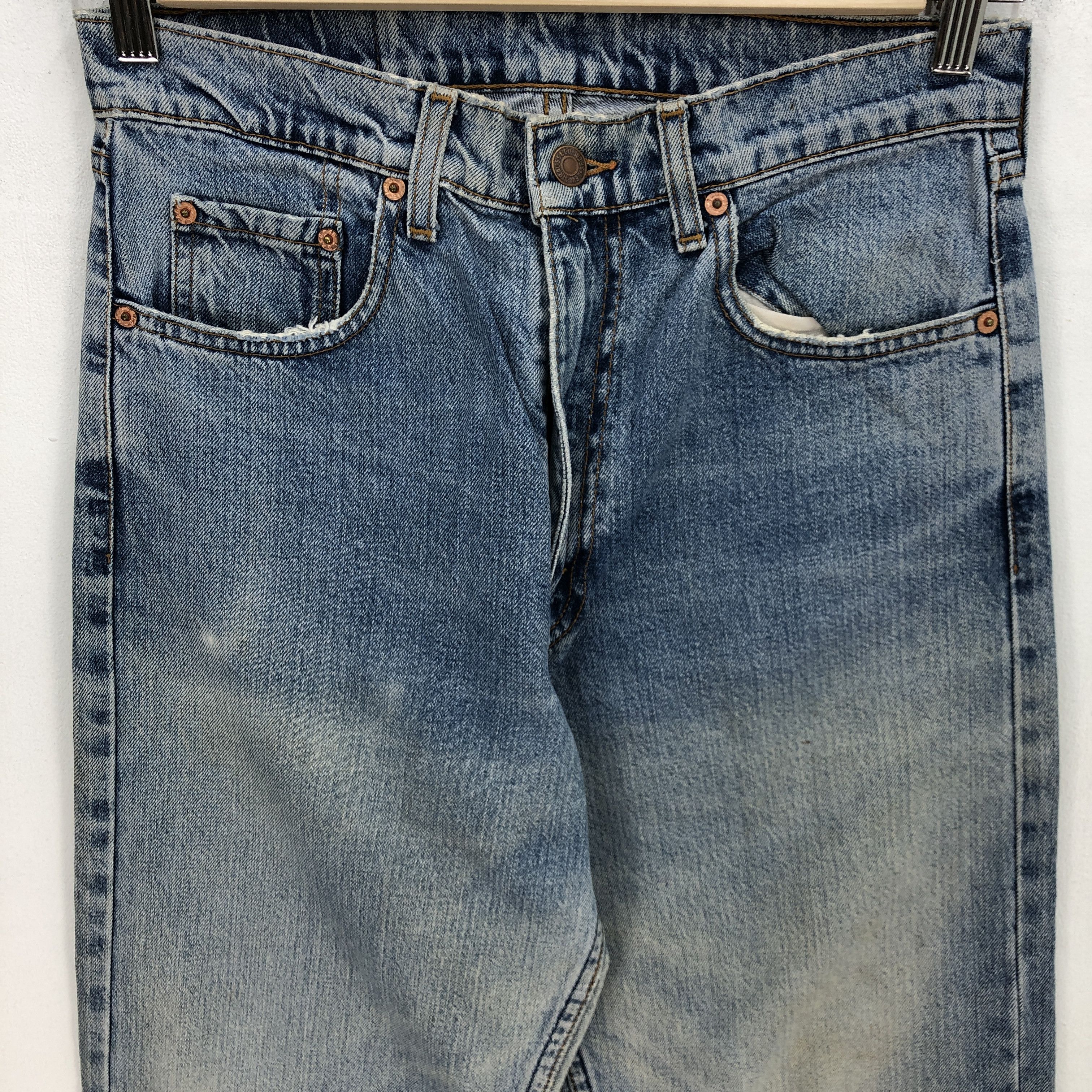 Levi's Vintage Levis Light Wash Jeans Levis 512 Faded Denim Size US 30 / EU 46 - 5 Thumbnail