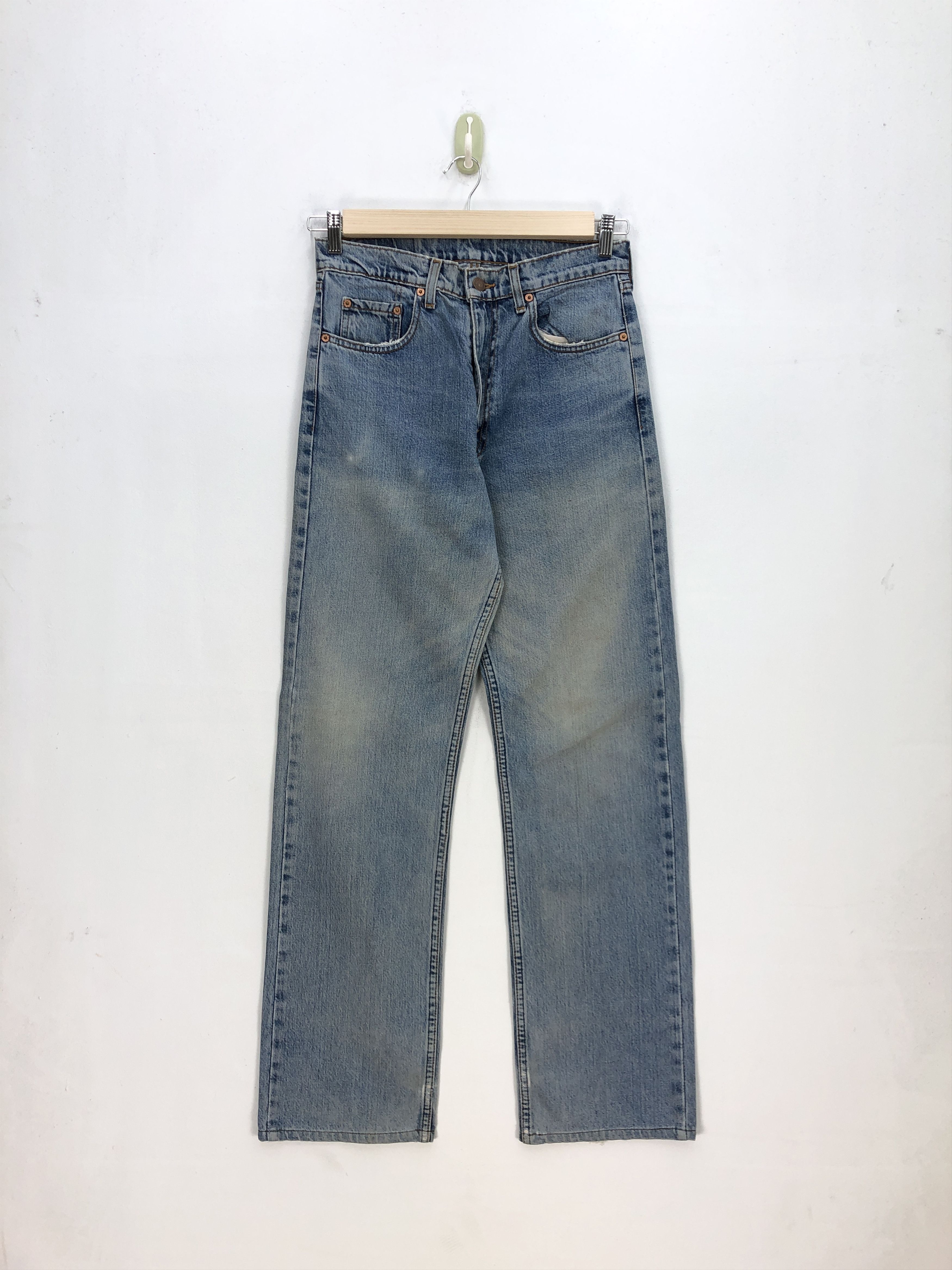 Levi's Vintage Levis Light Wash Jeans Levis 512 Faded Denim Size US 30 / EU 46 - 1 Thumbnail