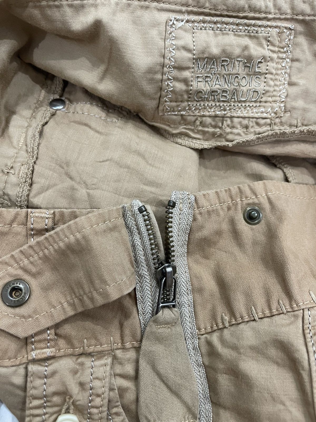Marithe + Francois Girbaud Marithe Francois Girbaud Cargo Pants Size US 28 / EU 44 - 4 Thumbnail