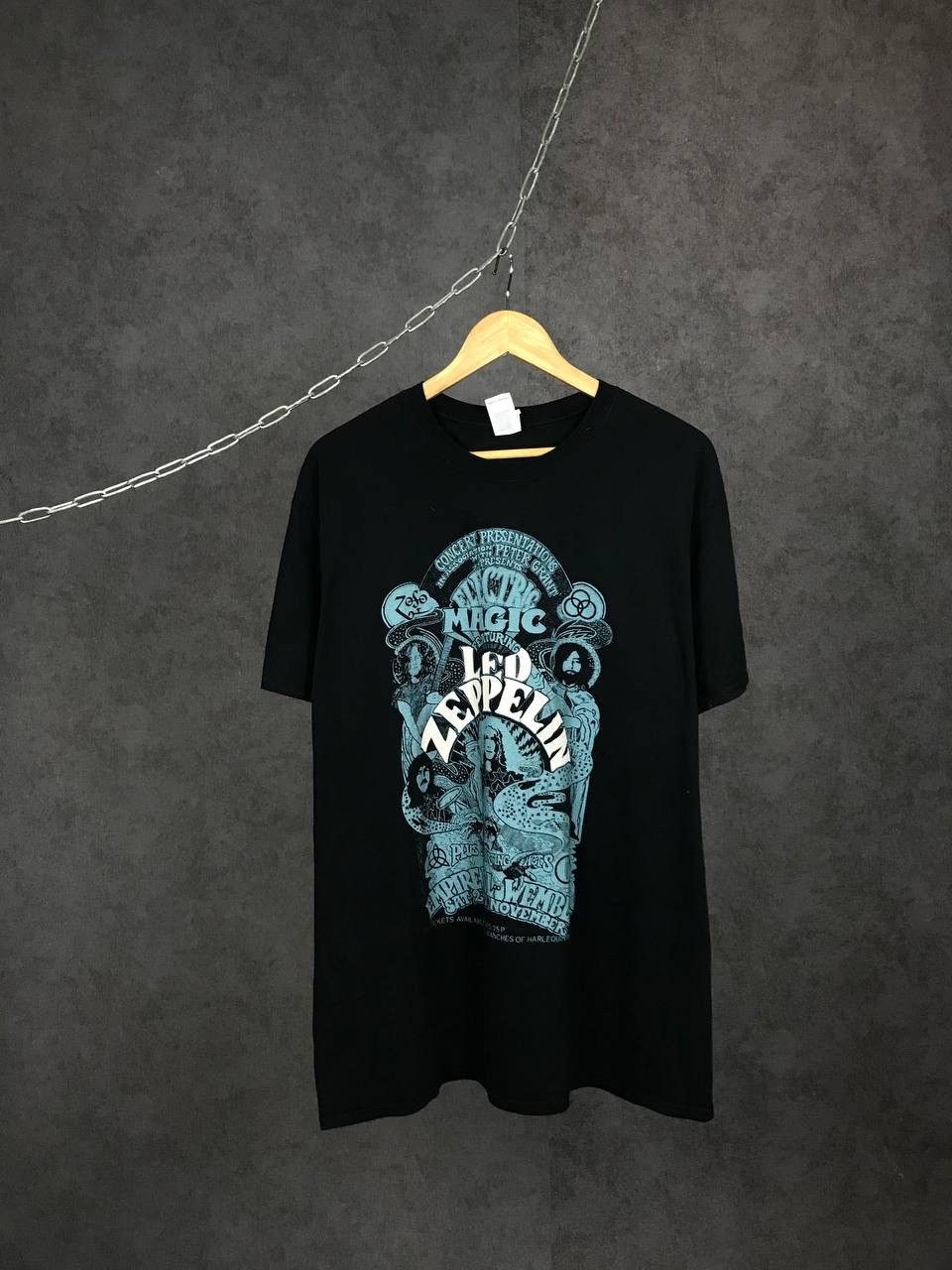 Band Tees × Led Zeppelin Led Zeppelin vintage rock band tee Size US XL / EU 56 / 4 - 1 Thumbnail