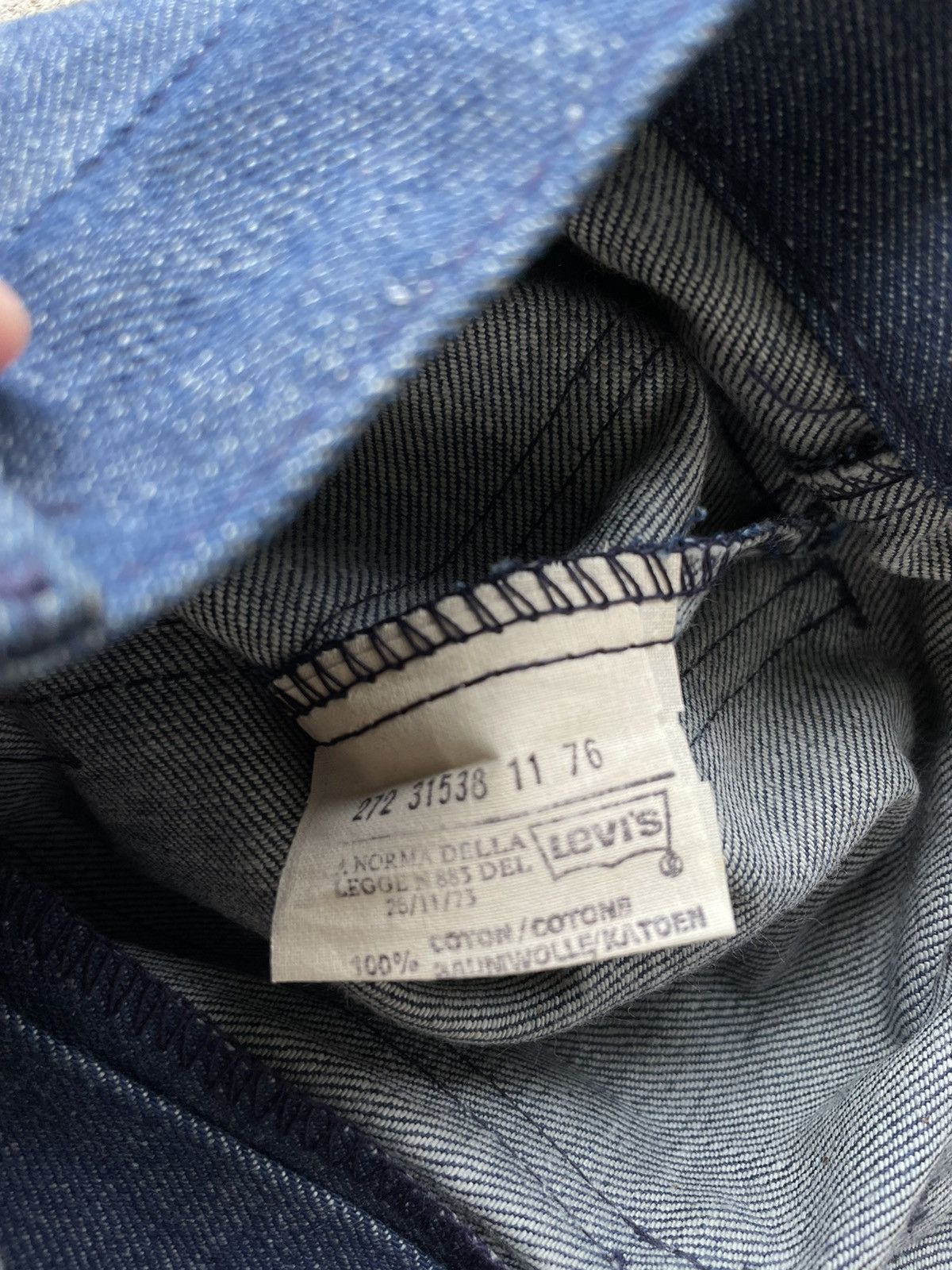 Levi's × Vintage Vintage 70s Levi’s bell buttoms orange tag NOS Size US 26 / EU 42 - 12 Thumbnail