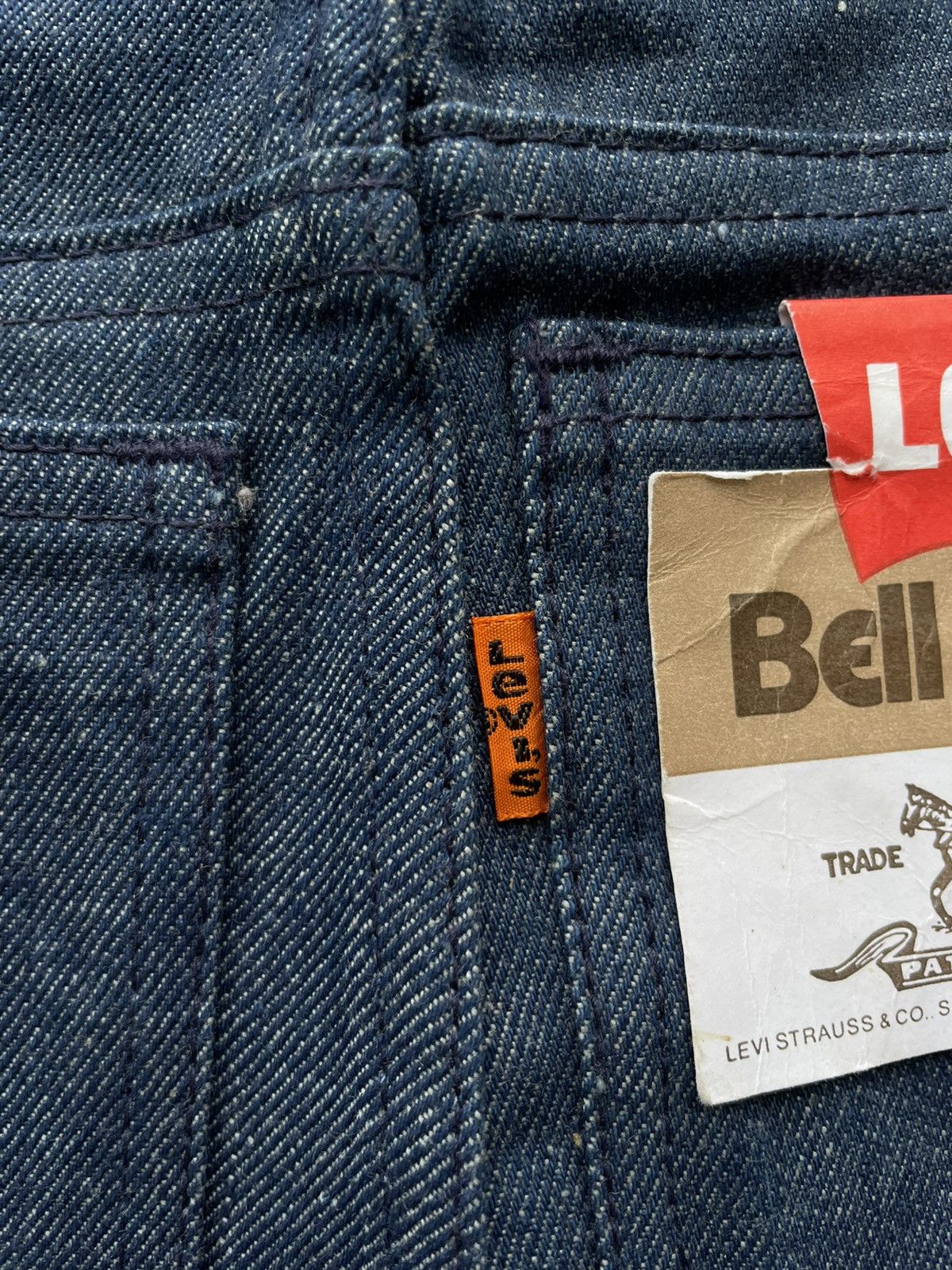 Levi's × Vintage Vintage 70s Levi’s bell buttoms orange tag NOS Size US 26 / EU 42 - 5 Thumbnail