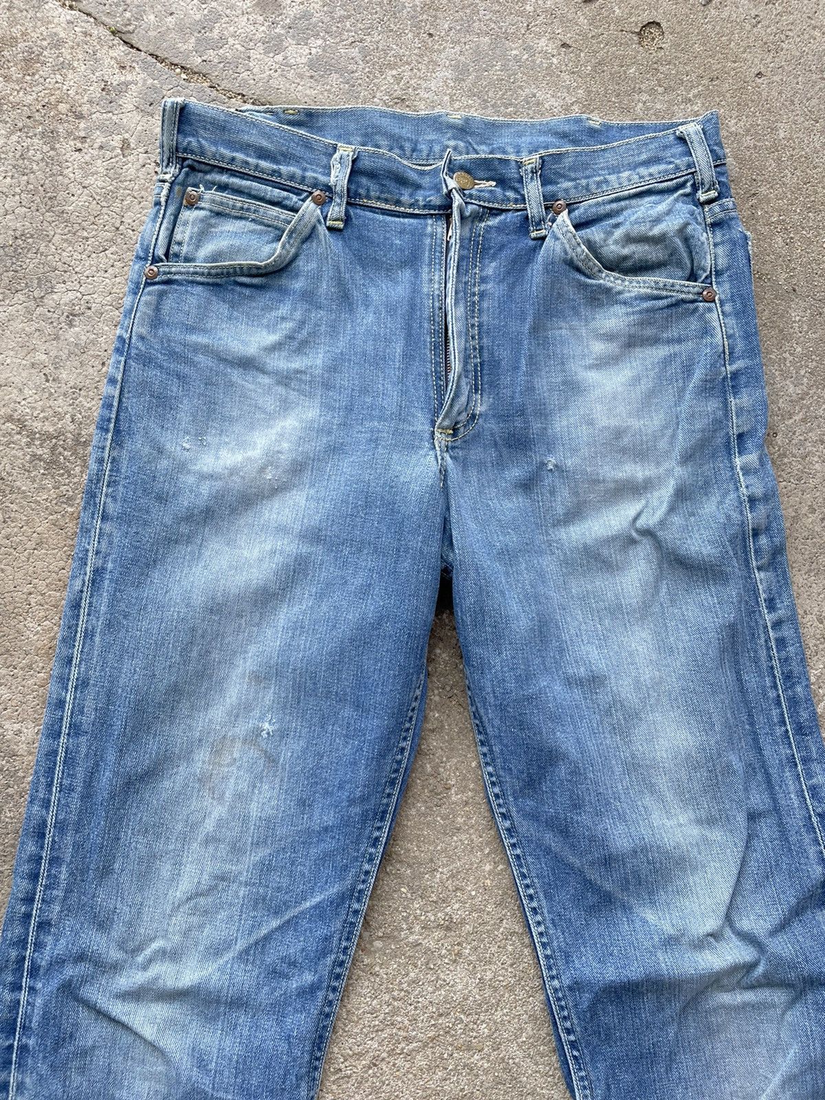 Lee × Vintage Vintage 70s Lee Riders Jeans Size US 32 / EU 48 - 3 Thumbnail