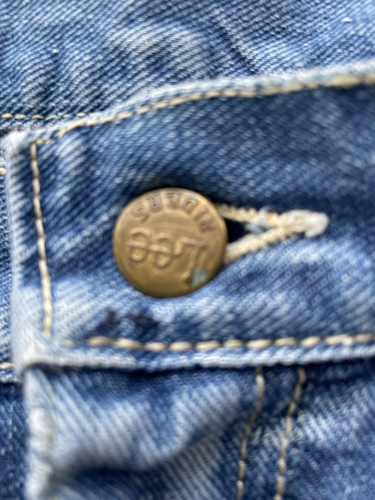 Lee × Vintage Vintage 70s Lee Riders Jeans Size US 32 / EU 48 - 9 Thumbnail