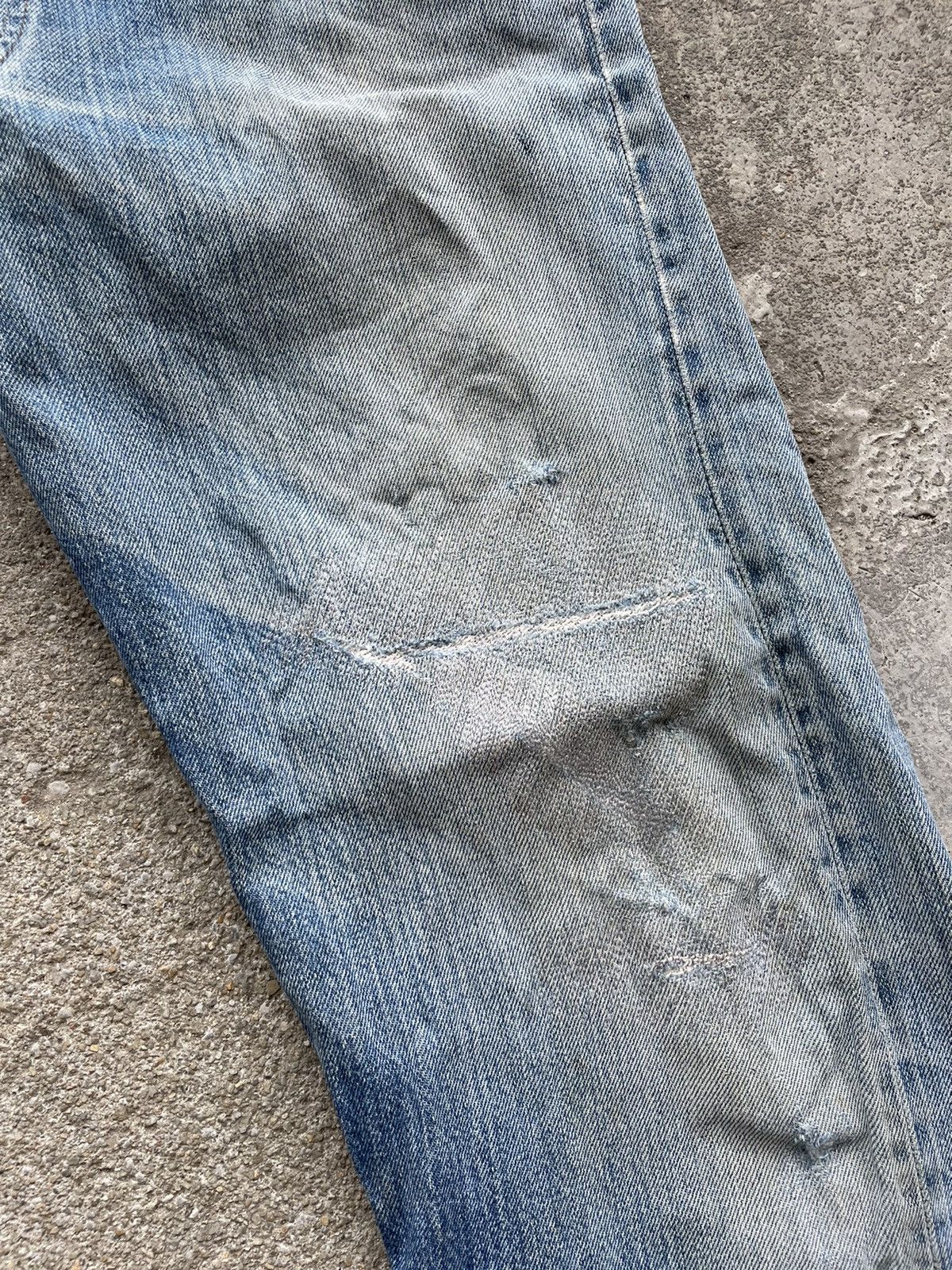 Levi's Vintage 80s Levi’s 501 selvage distress top button #524 Size US 30 / EU 46 - 4 Thumbnail