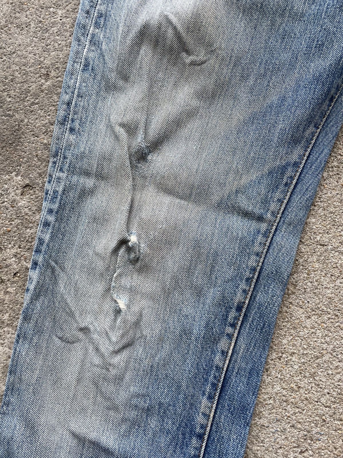 Levi's Vintage 80s Levi’s 501 selvage distress top button #524 Size US 30 / EU 46 - 5 Thumbnail