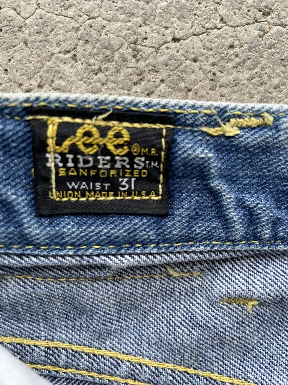 Lee Vintage 70s Lee Riders bootcut bell button jeans Size US 29 - 9 Thumbnail