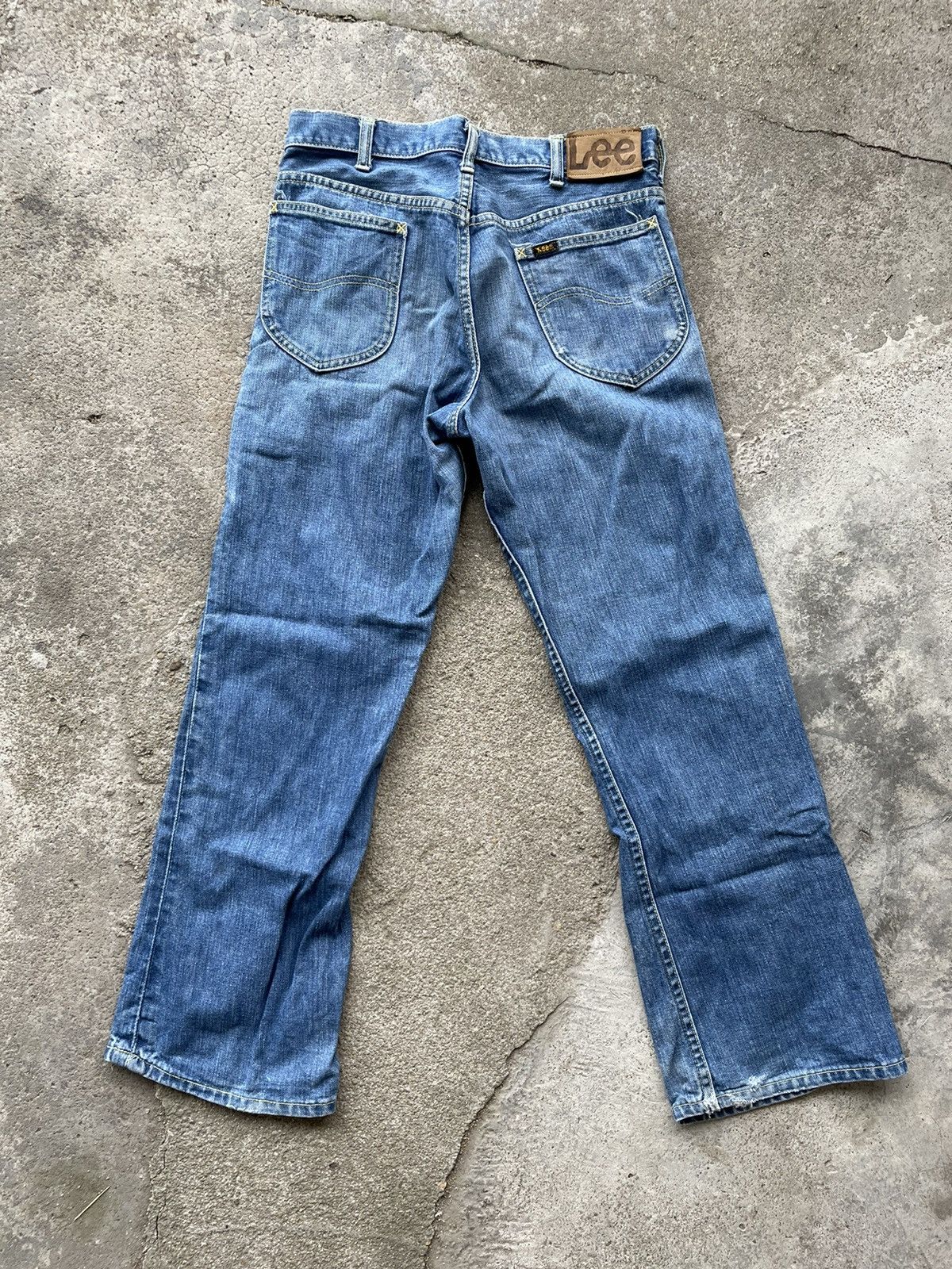 Lee Vintage 70s Lee Riders bootcut bell button jeans Size US 29 - 2 Thumbnail