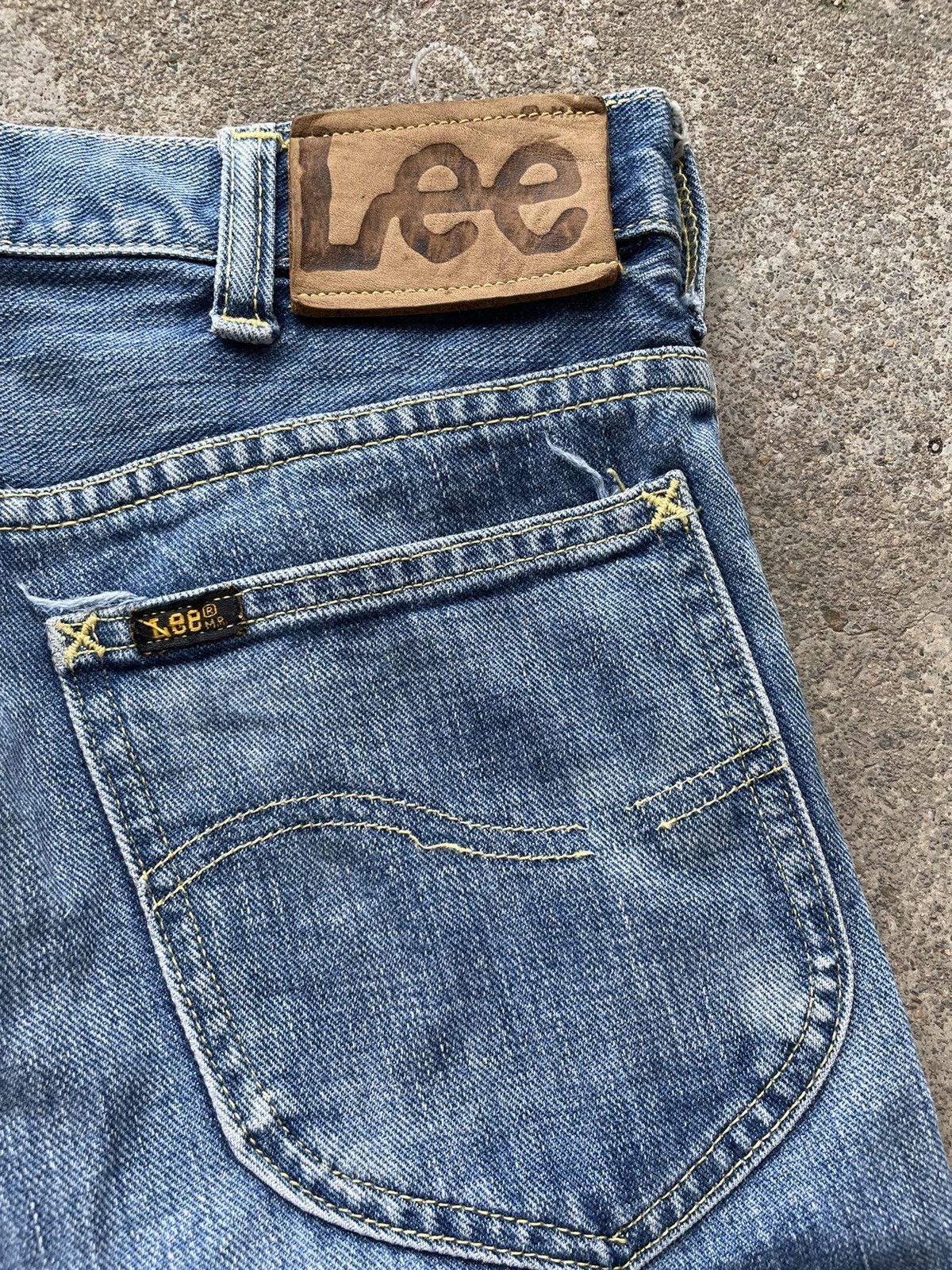 Lee Vintage 70s Lee Riders bootcut bell button jeans Size US 29 - 13 Thumbnail