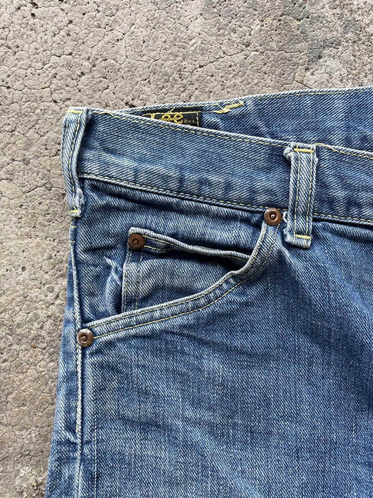 Lee Vintage 70s Lee Riders bootcut bell button jeans Size US 29 - 6 Thumbnail