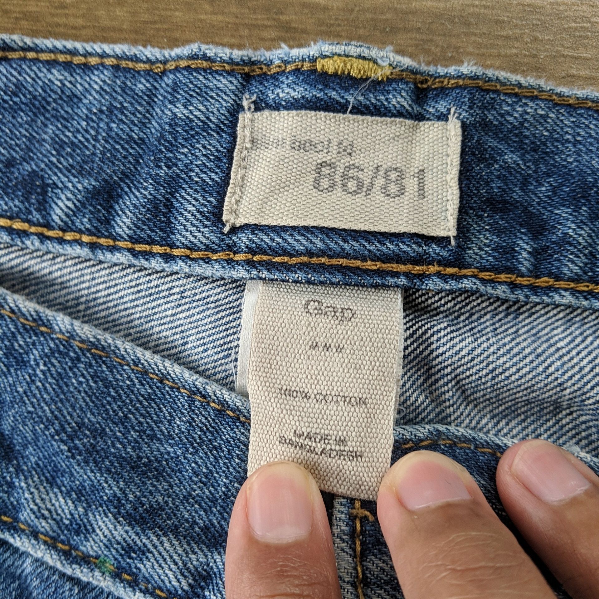 Japanese Brand Vintage Japanese Faded Flare Denim Jeans Sicks Pants W35 Size US 35 - 9 Thumbnail