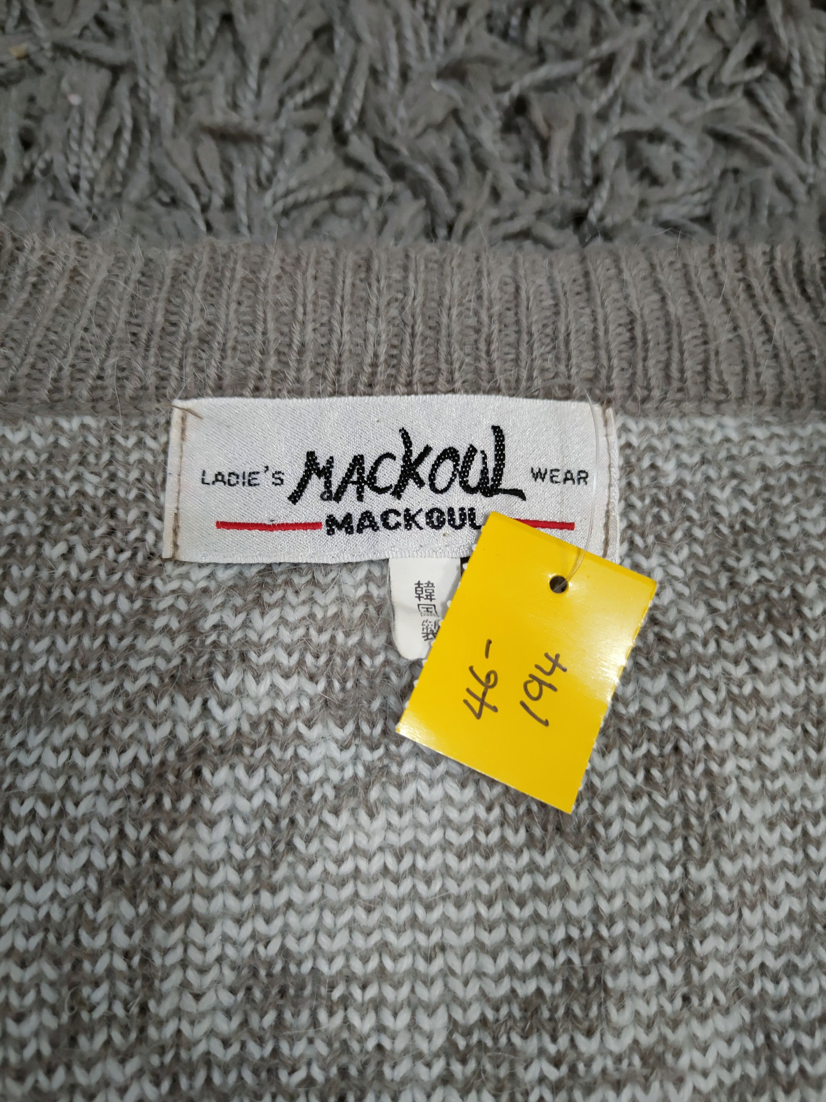 Vintage MackGul pattern jpn cardigan knitwear streetwear DL #46-194 Size L / US 10 / IT 46 - 9 Thumbnail
