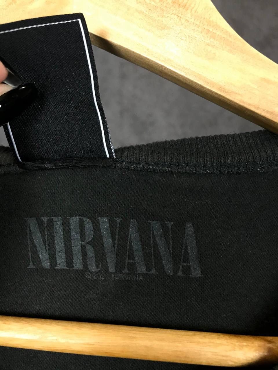 Band Tees Nirvana Smile vintage cult rock band tee Size US L / EU 52-54 / 3 - 4 Thumbnail