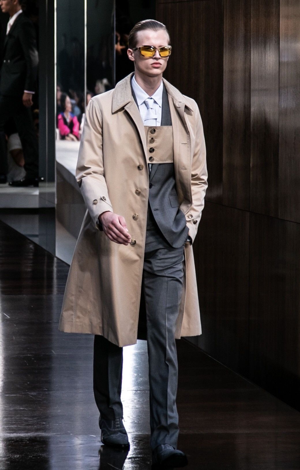Burberry 🔥BEST OFFER🔥Vtg BURBERRYS PRORSUM CashmereWools Overcoat Size US M / EU 48-50 / 2 - 1 Thumbnail