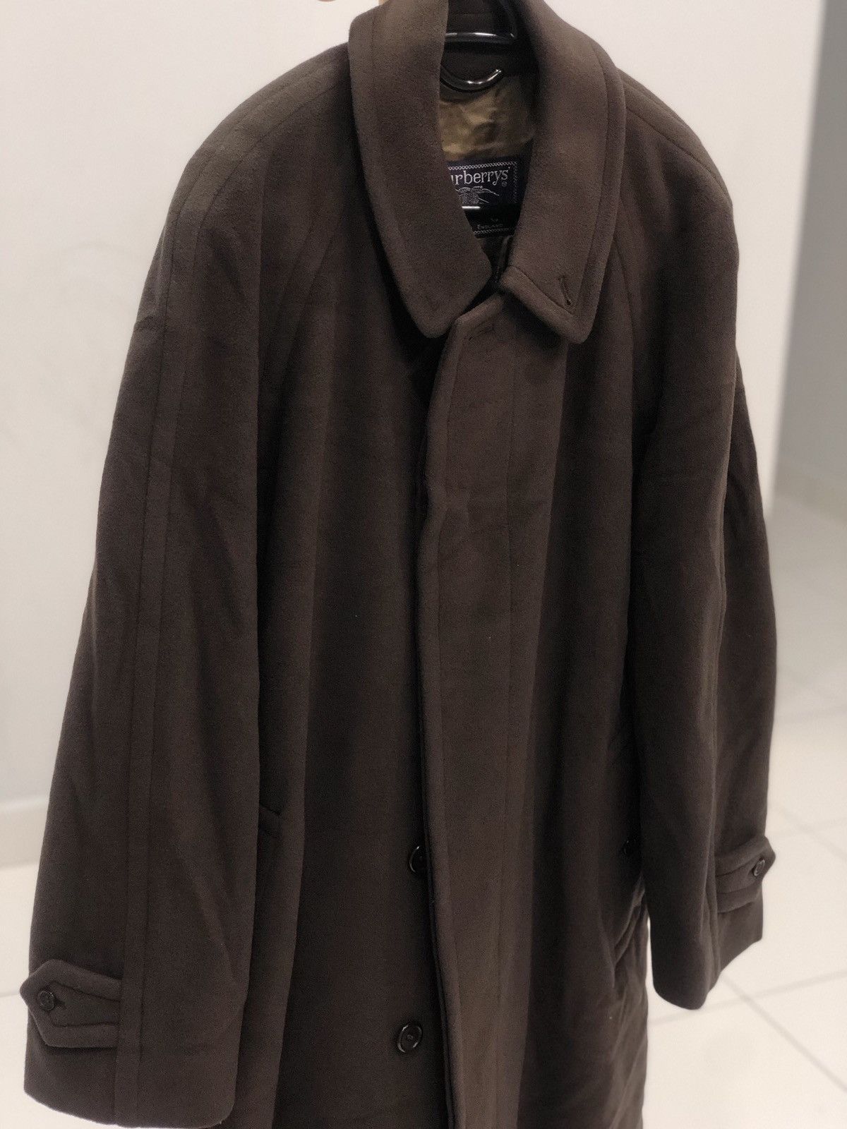 Burberry 🔥BEST OFFER🔥Vtg BURBERRYS PRORSUM CashmereWools Overcoat Size US M / EU 48-50 / 2 - 4 Thumbnail