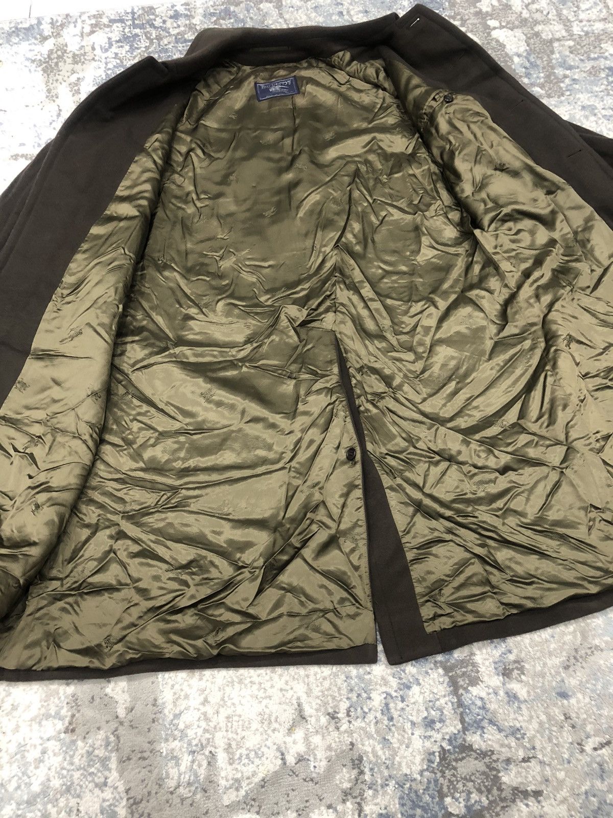 Burberry 🔥BEST OFFER🔥Vtg BURBERRYS PRORSUM CashmereWools Overcoat Size US M / EU 48-50 / 2 - 10 Thumbnail