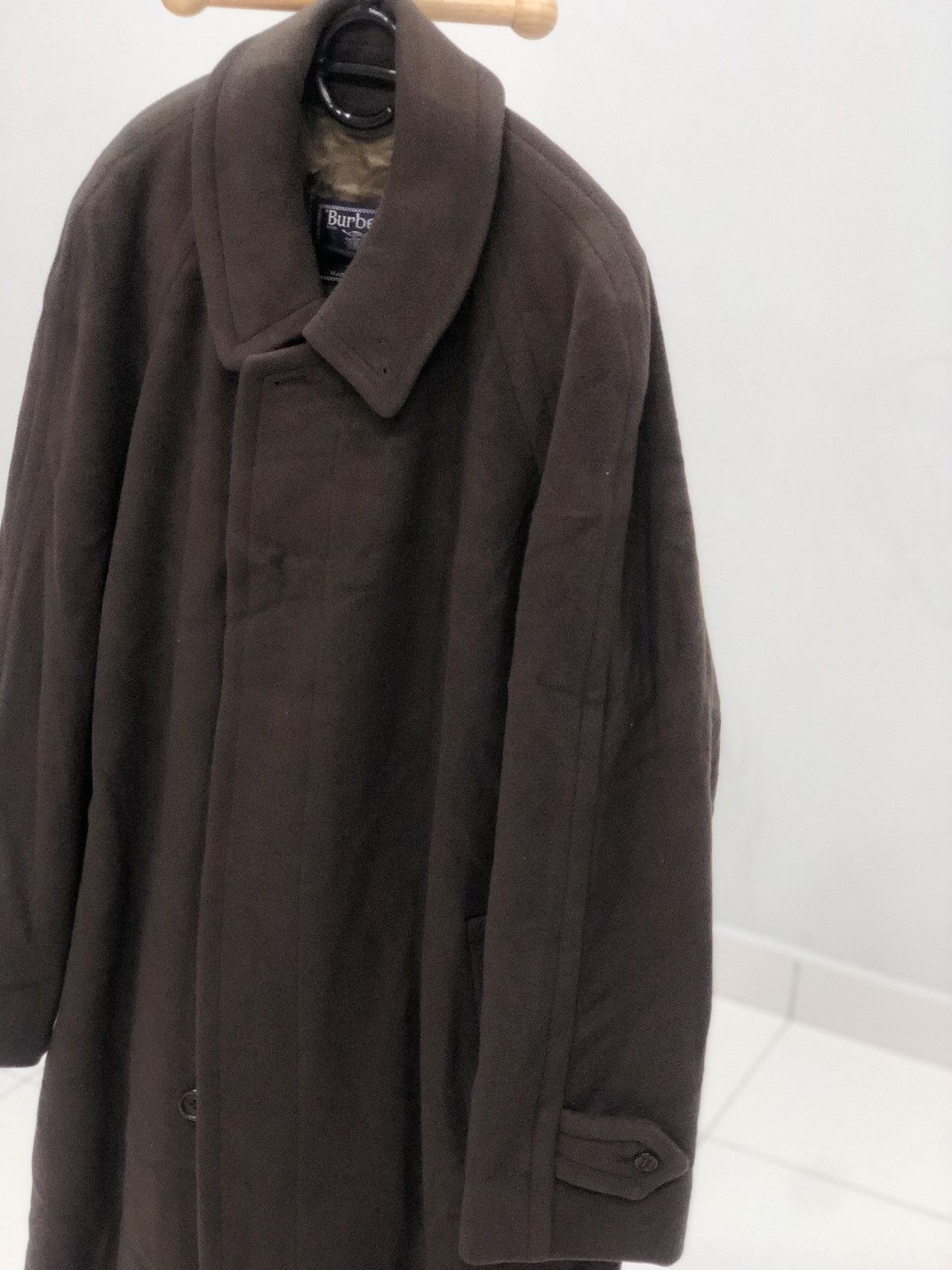 Burberry 🔥BEST OFFER🔥Vtg BURBERRYS PRORSUM CashmereWools Overcoat Size US M / EU 48-50 / 2 - 5 Thumbnail