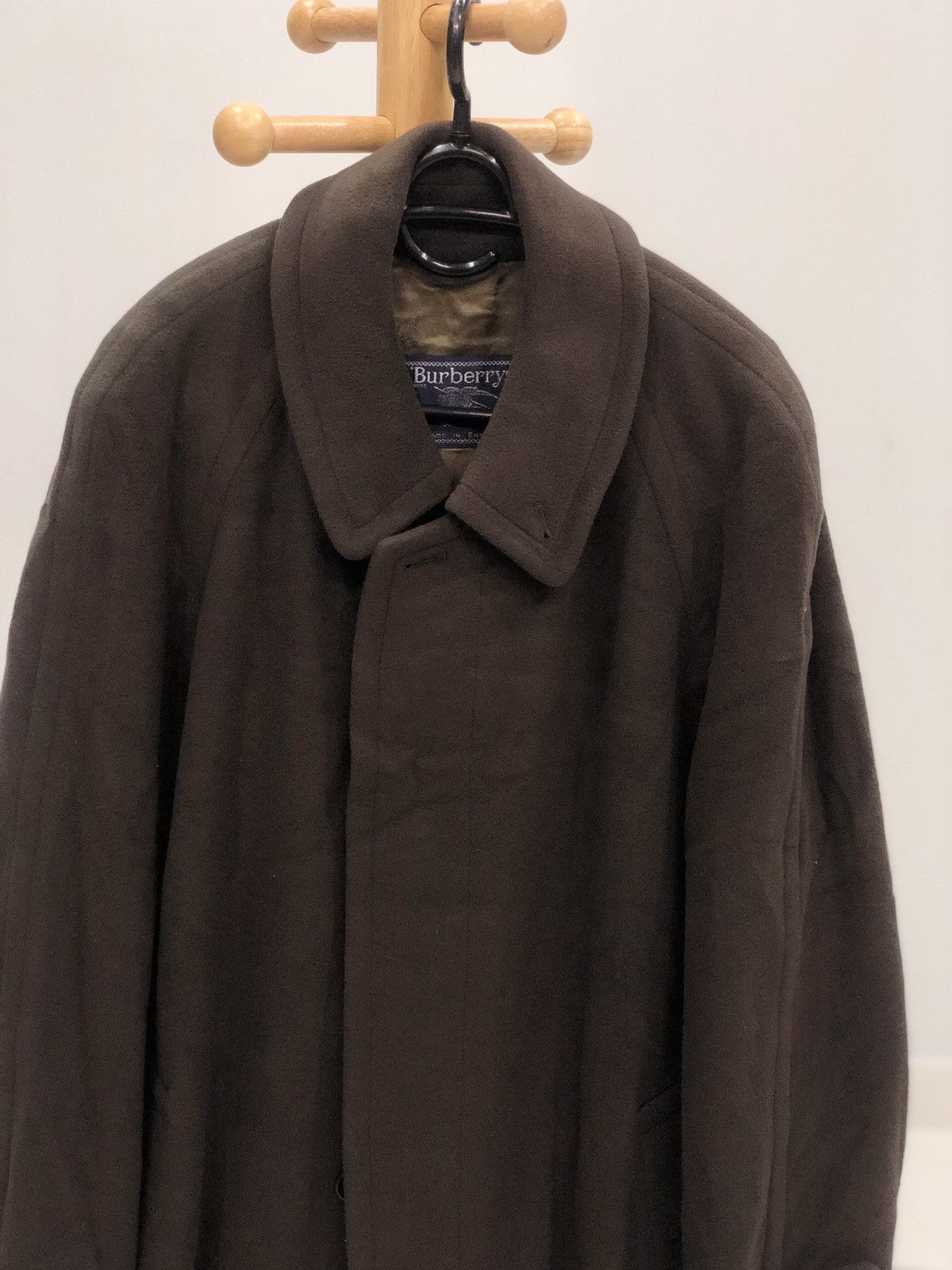Burberry 🔥BEST OFFER🔥Vtg BURBERRYS PRORSUM CashmereWools Overcoat Size US M / EU 48-50 / 2 - 3 Thumbnail