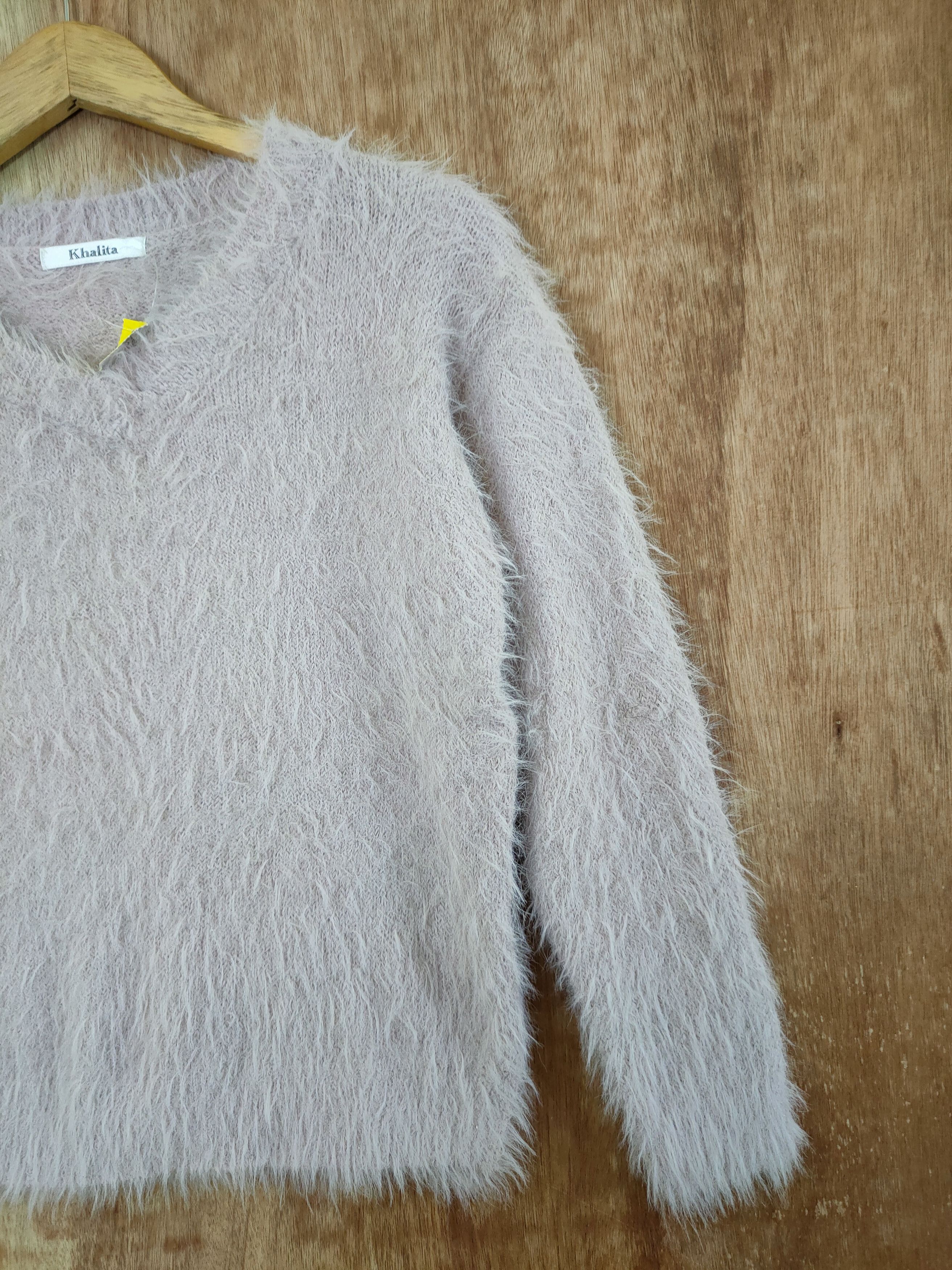 Aran Isles Knitwear DLL Khalita japan soft fur mohair shaggy knitwear #46-547 Size XS / US 0-2 / IT 36-38 - 3 Thumbnail