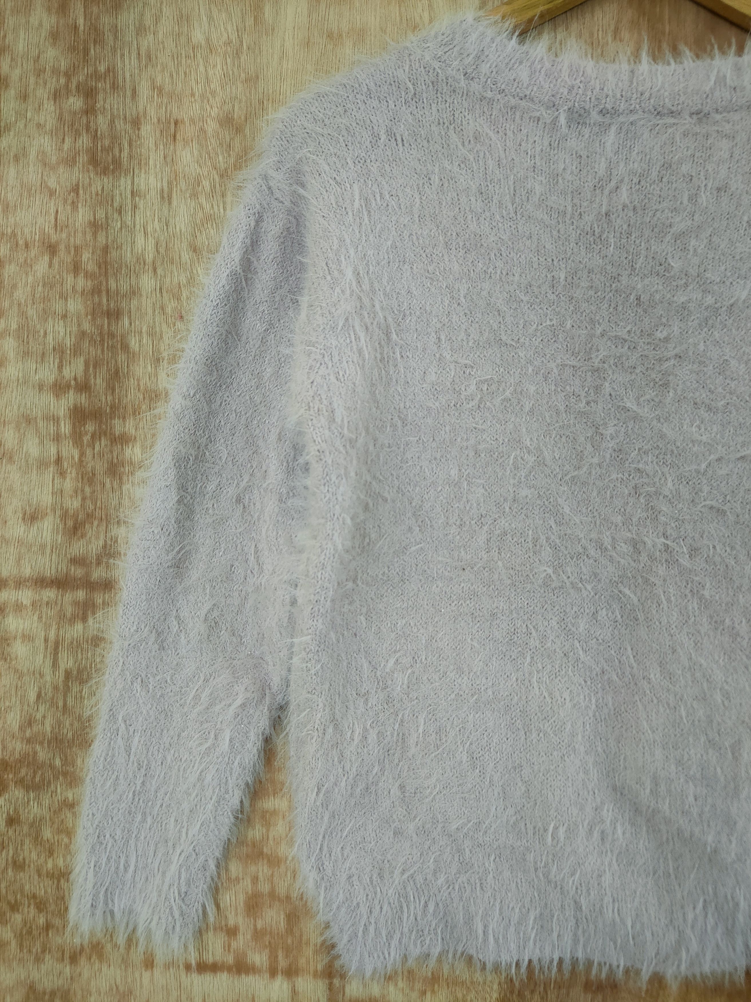 Aran Isles Knitwear DLL Khalita japan soft fur mohair shaggy knitwear #46-547 Size XS / US 0-2 / IT 36-38 - 8 Thumbnail