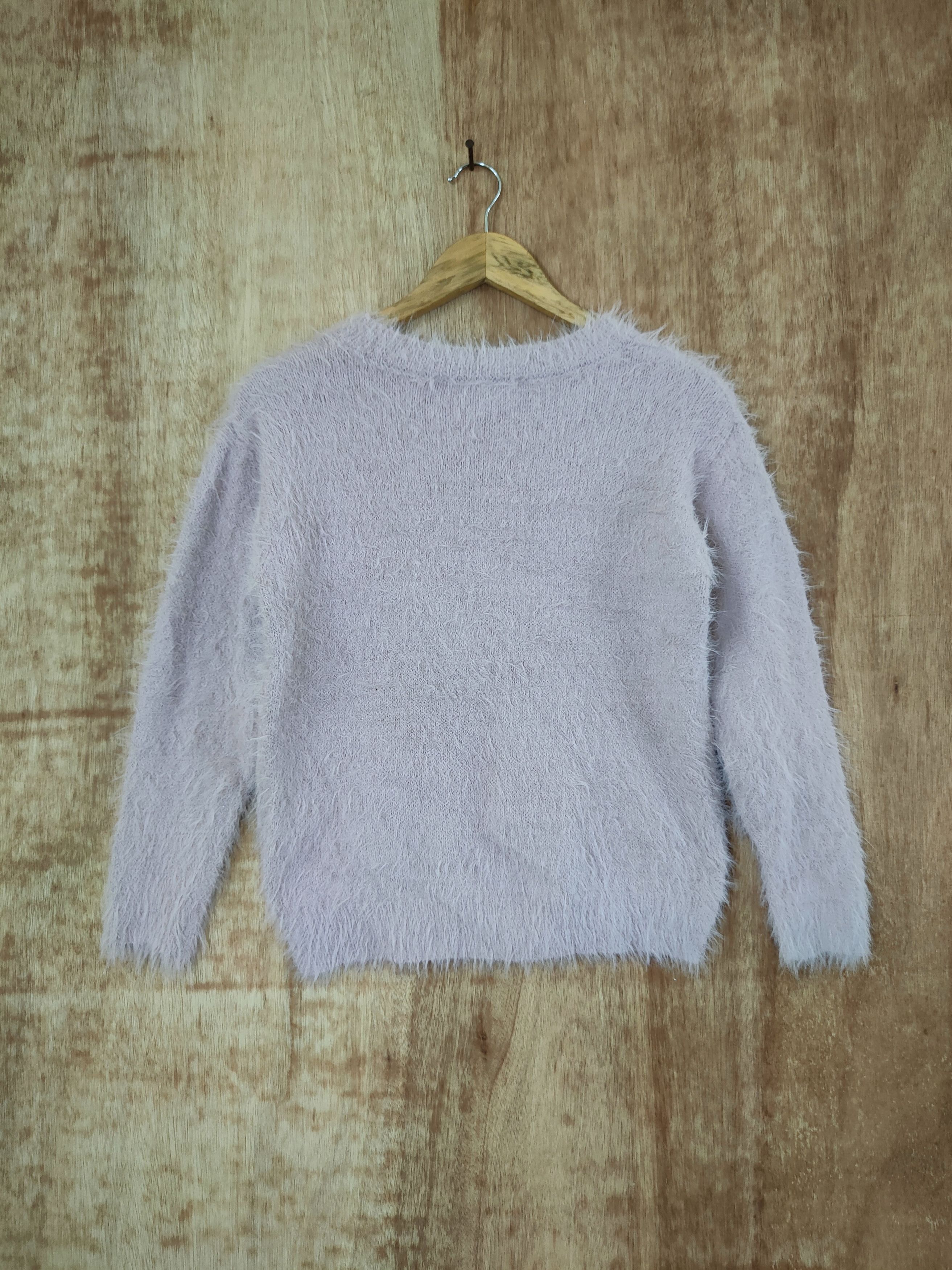 Aran Isles Knitwear DLL Khalita japan soft fur mohair shaggy knitwear #46-547 Size XS / US 0-2 / IT 36-38 - 7 Thumbnail