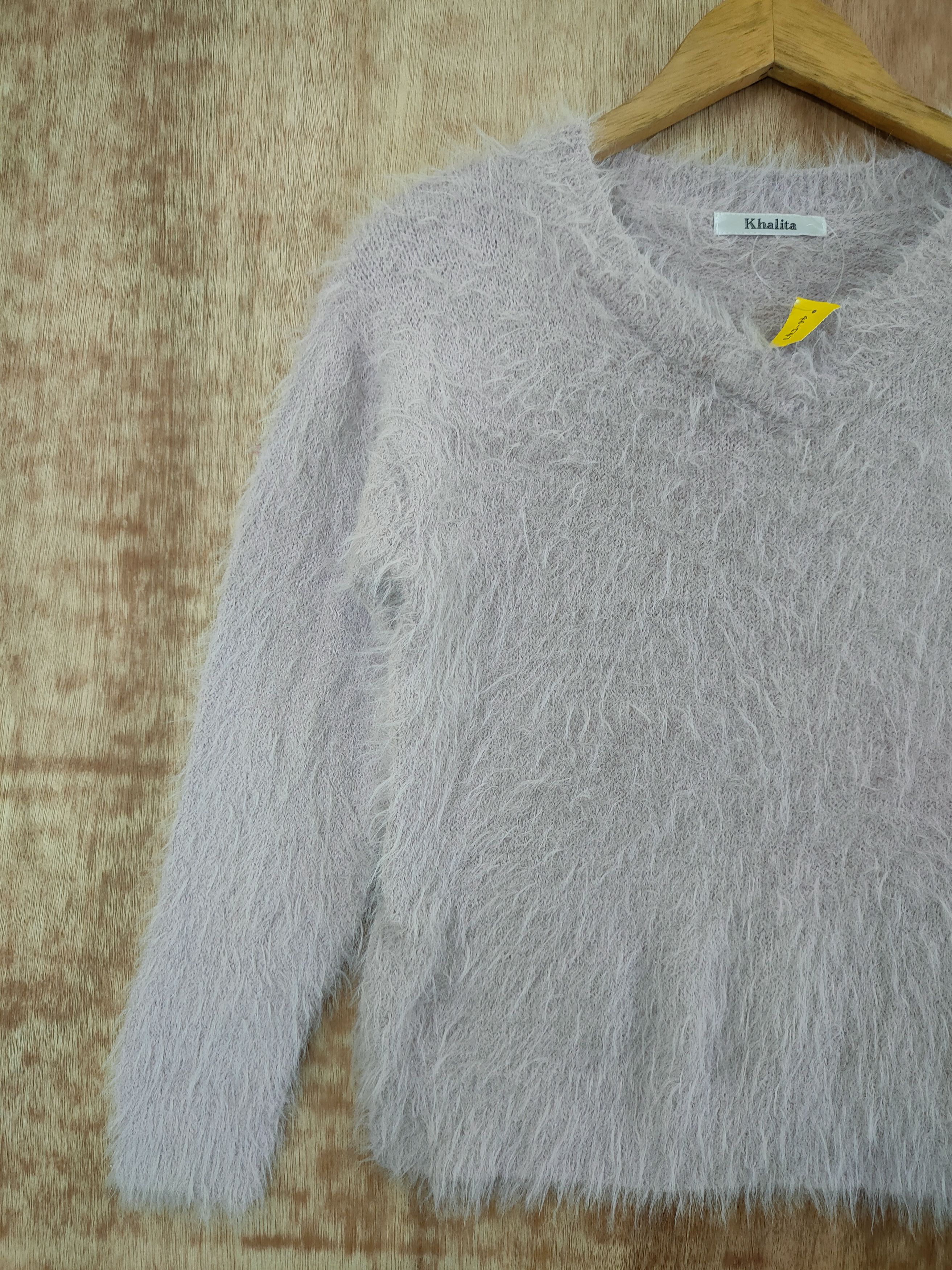 Aran Isles Knitwear DLL Khalita japan soft fur mohair shaggy knitwear #46-547 Size XS / US 0-2 / IT 36-38 - 2 Thumbnail