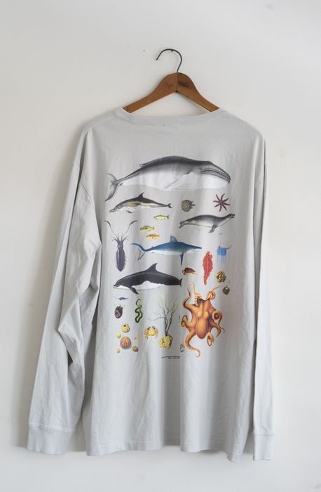 Vintage Kith AMNH Marine Life Vintage Long Sleeve Tee | Grailed